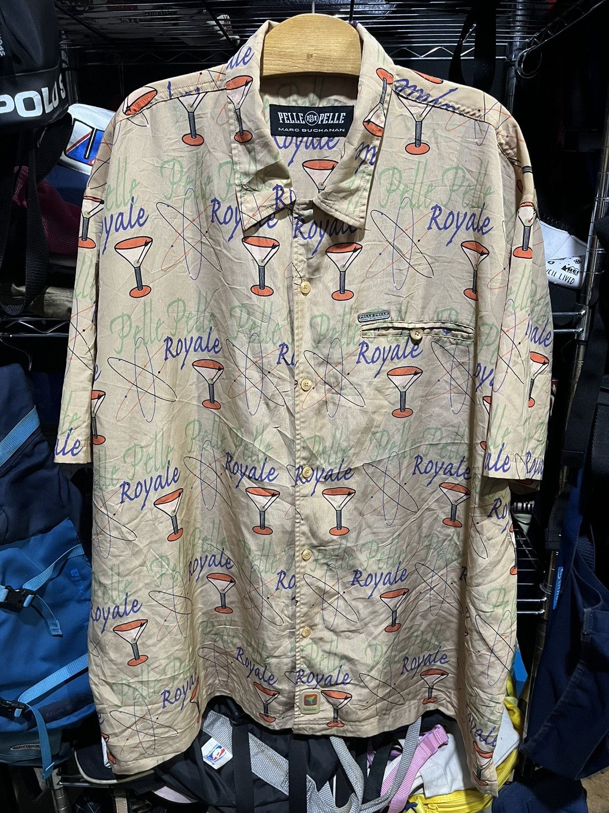 Pelle Pelle Pelle Pelle Marc Buchanan Royale Hip Hop Shirt Size US XXL / EU 58 / 5 - 1 Thumbnail