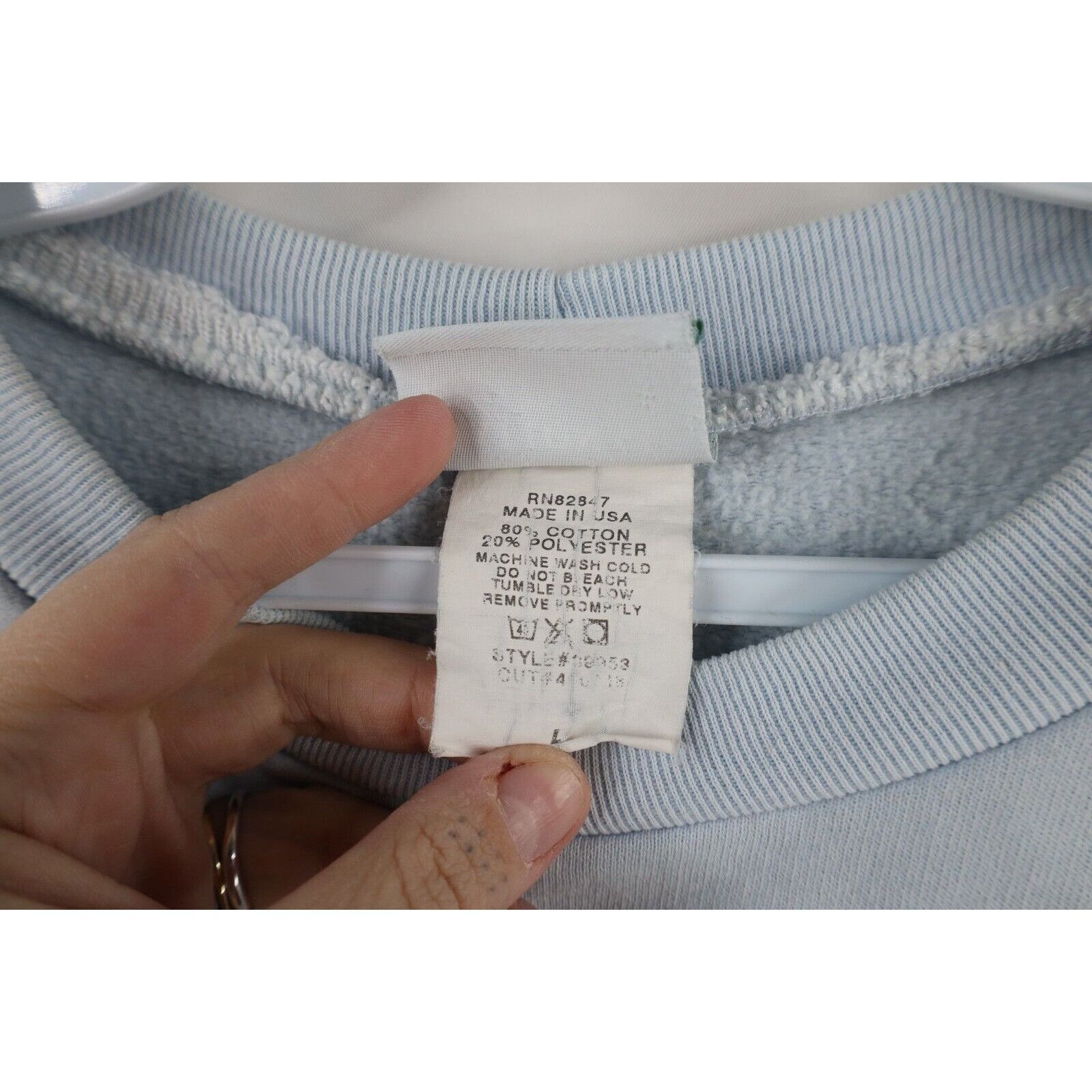 Vintage Vintage 90s Christmas Farmhouse All Over Print Sweatshirt Size L / US 10 / IT 46 - 16 Thumbnail