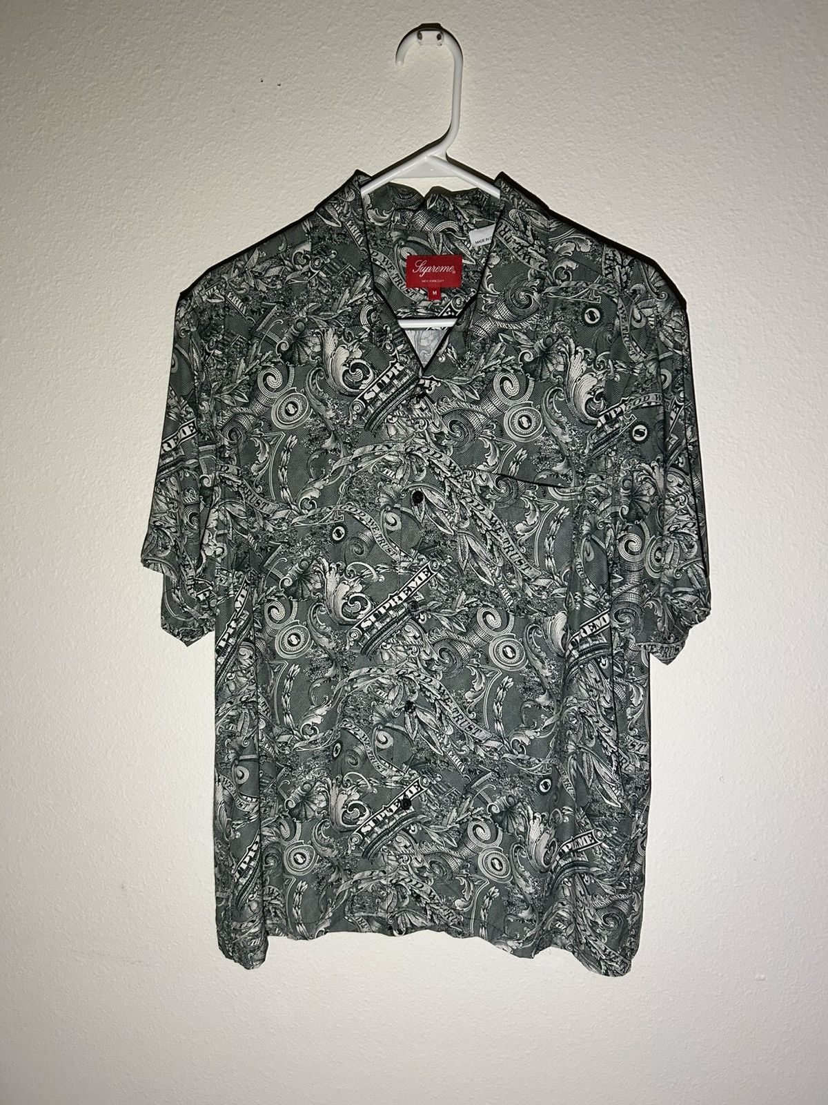 Supreme Supreme Spring 2023 Dollar sign button up Size US M / EU 48-50 / 2 - 1 Thumbnail