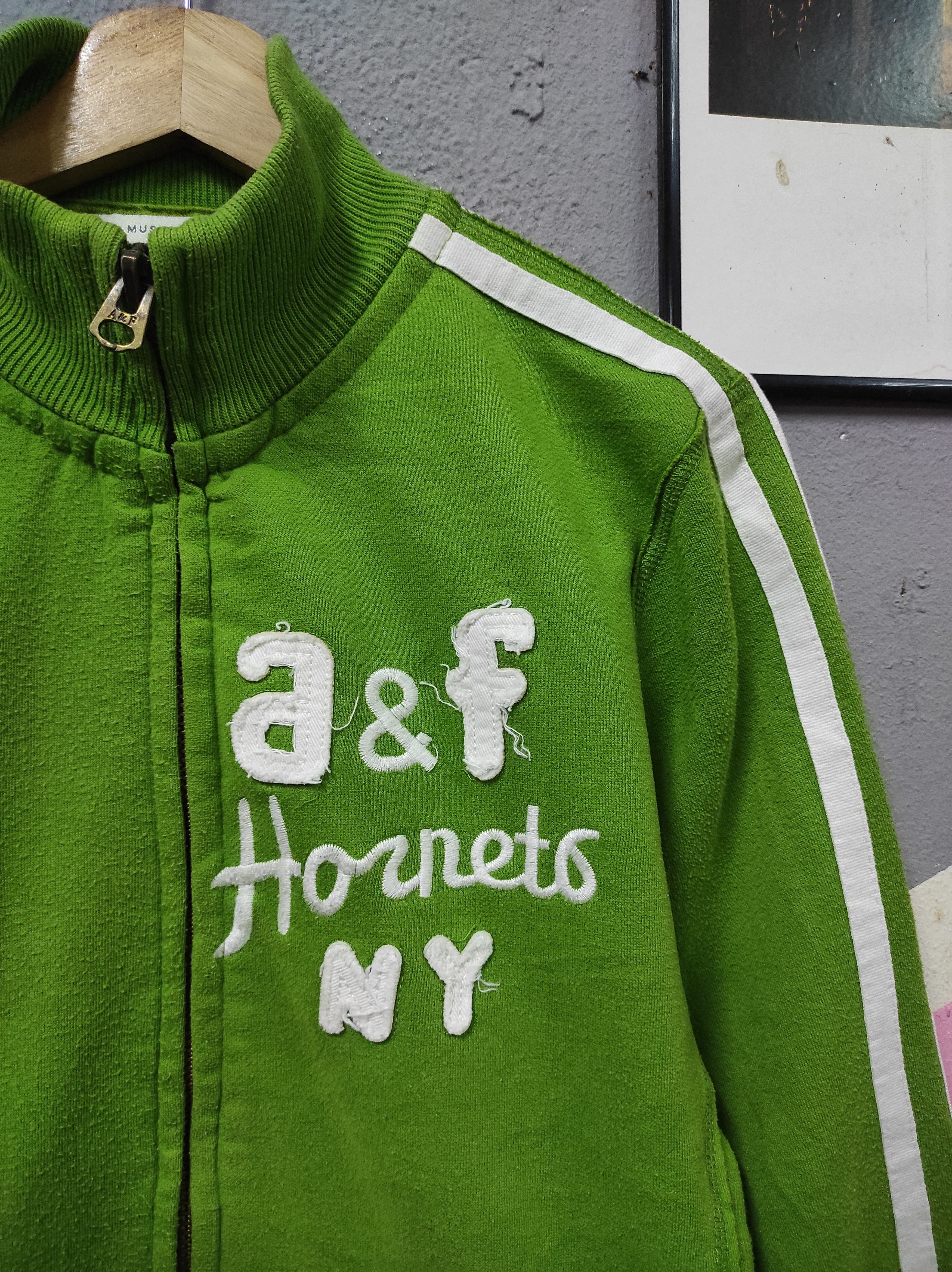 Abercrombie & Fitch × American Eagle Outfitters ABERCROMBIE & FITCH NY JACKET SWEATER Size US S / EU 44-46 / 1 - 3 Thumbnail
