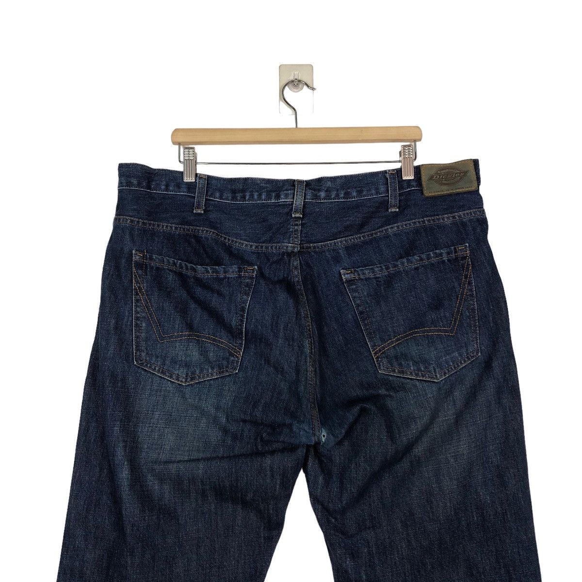 Japanese Brand 🔥Vintage Work Denim Jeans Carpenter Dickies Usa Size US 41 - 9 Thumbnail