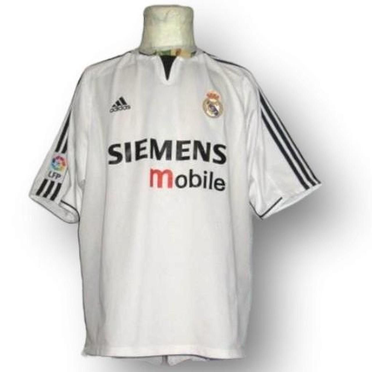 Adidas Real Madrid 2003 2004 Home Shirt Jersey Size US XL / EU 56 / 4 - 1 Thumbnail