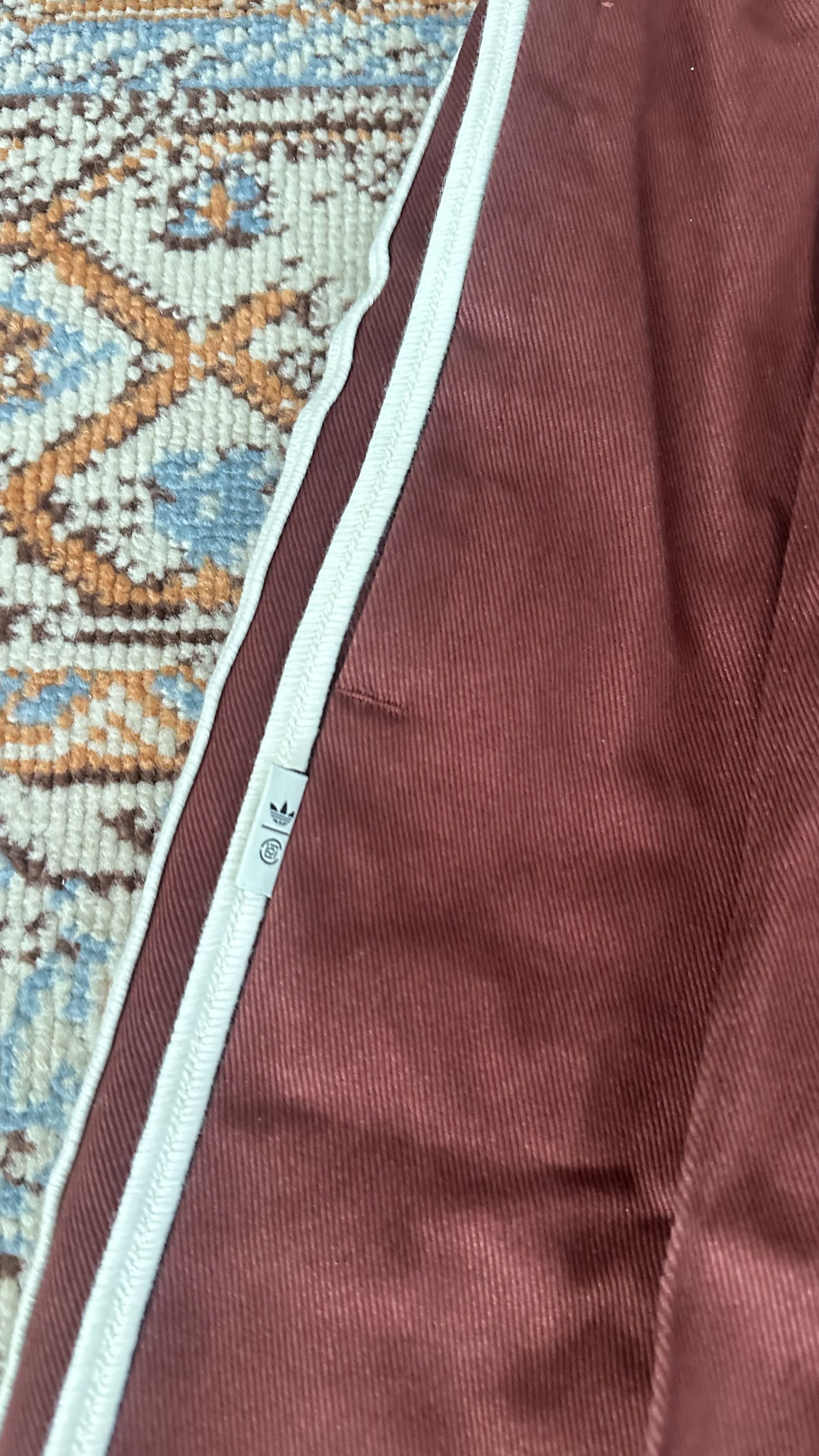 Adidas × CLOT adidas x CLOT Edison Chen Track Pant Fox Brown S Size US 29 - 7 Thumbnail