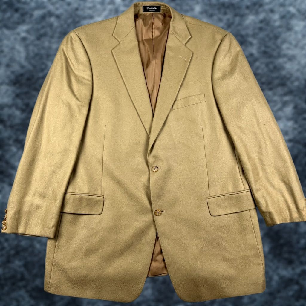 Loro Piana John W. Nordstrom Loro Piana 100% Cashmere Sport Coat Blazer 46L Mens Beige Size 46R - 1 Thumbnail