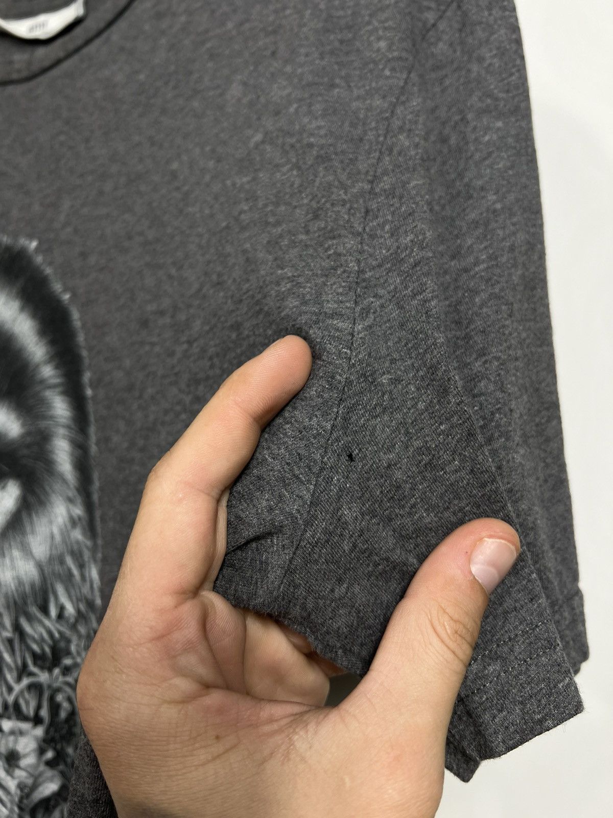 AMI Ami Alexandre Mattiusi Gorilla Logo T-shirts Tee Size US M / EU 48-50 / 2 - 7 Thumbnail