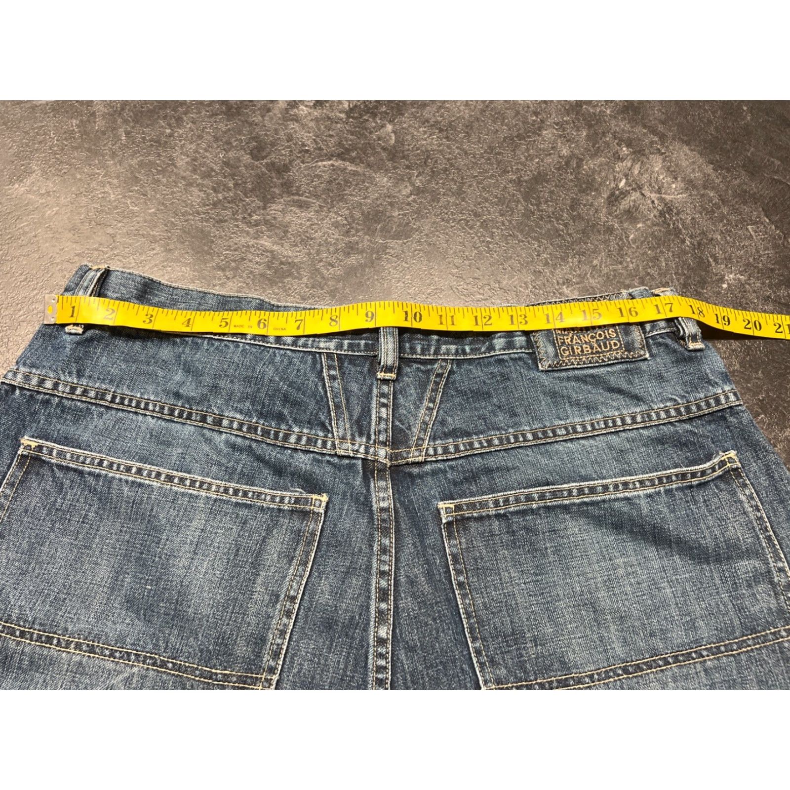 Vintage VINTAGE Marithe Francois Girbaud Jeans Mens 36 Blue Denim Hip Hop VTG Tapered Straight Leg Mens Jeans Size US 36 / EU 52 - 6 Thumbnail