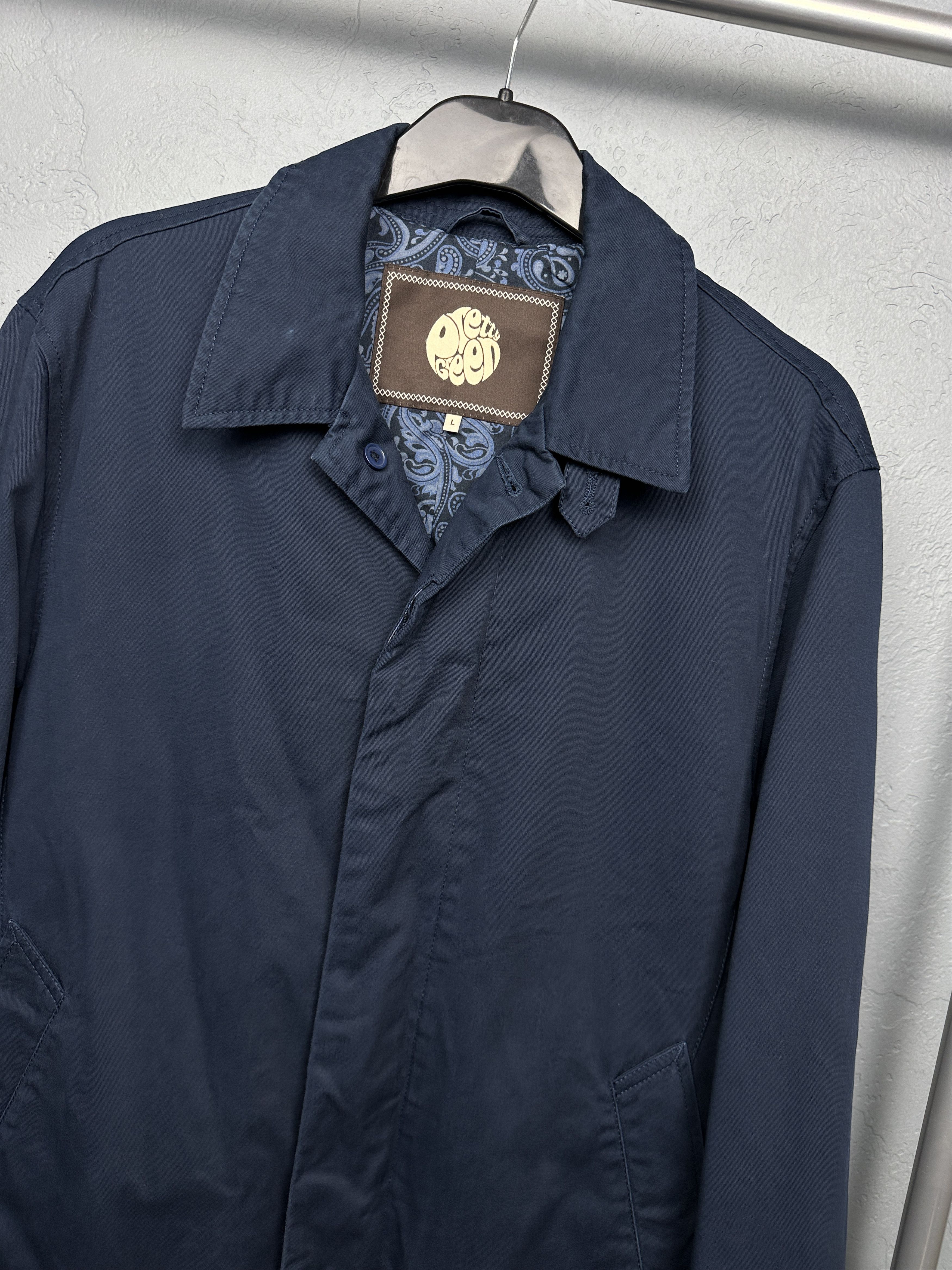 Pretty Green Pretty Green Mens Trench Coat Jacket Size US L / EU 52-54 / 3 - 2 Thumbnail