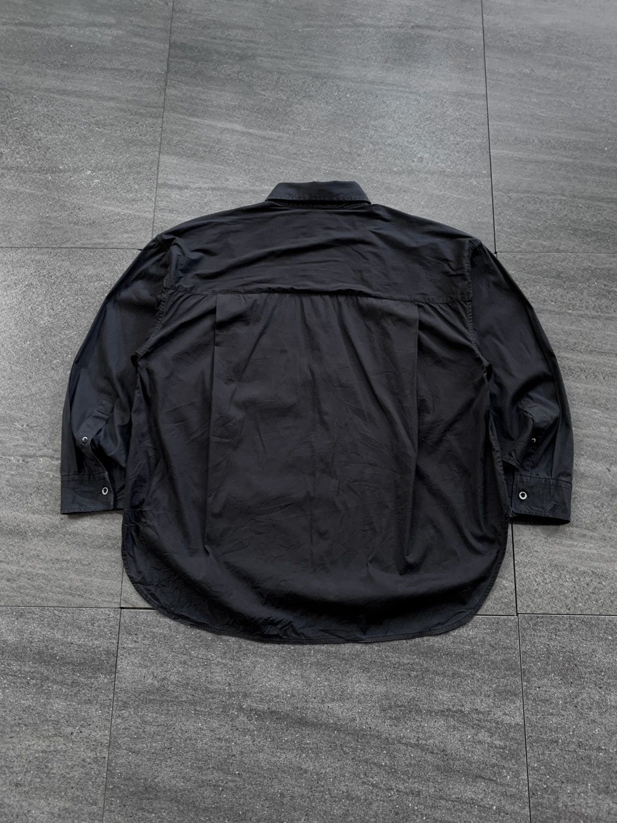 Balenciaga FREE TAX! Faded Embroidery Formal Shirt Size US M / EU 48-50 / 2 - 6 Thumbnail