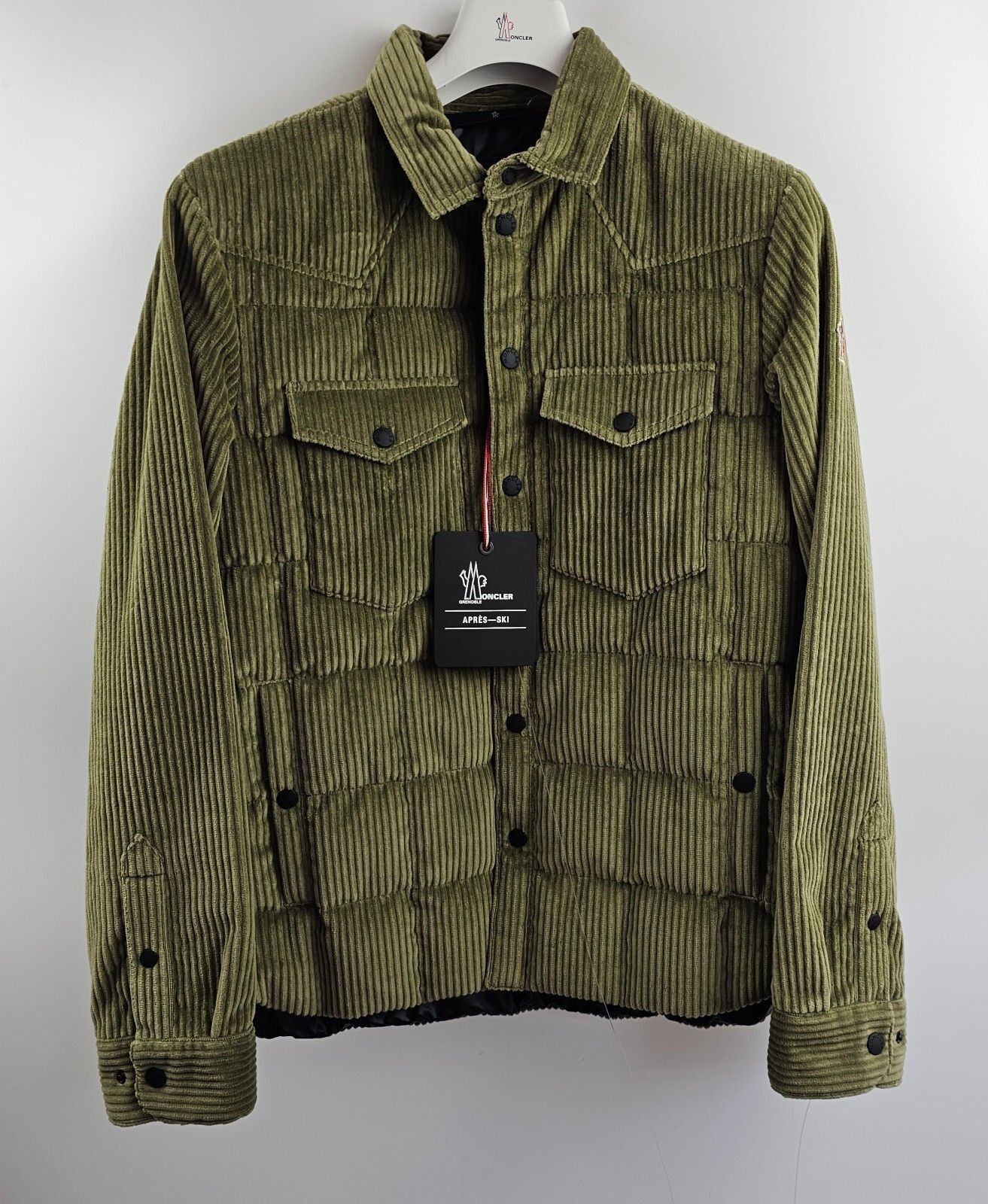MONCLER GRENOBLE Gelt $1690 Men's Green Down Jacket New 5