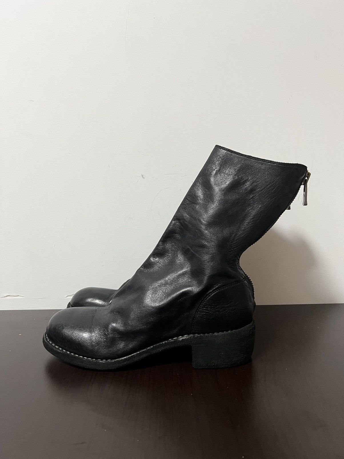 Guidi guidi 788z black zip boots sz37 Size US 7 / IT 37 - 3 Thumbnail