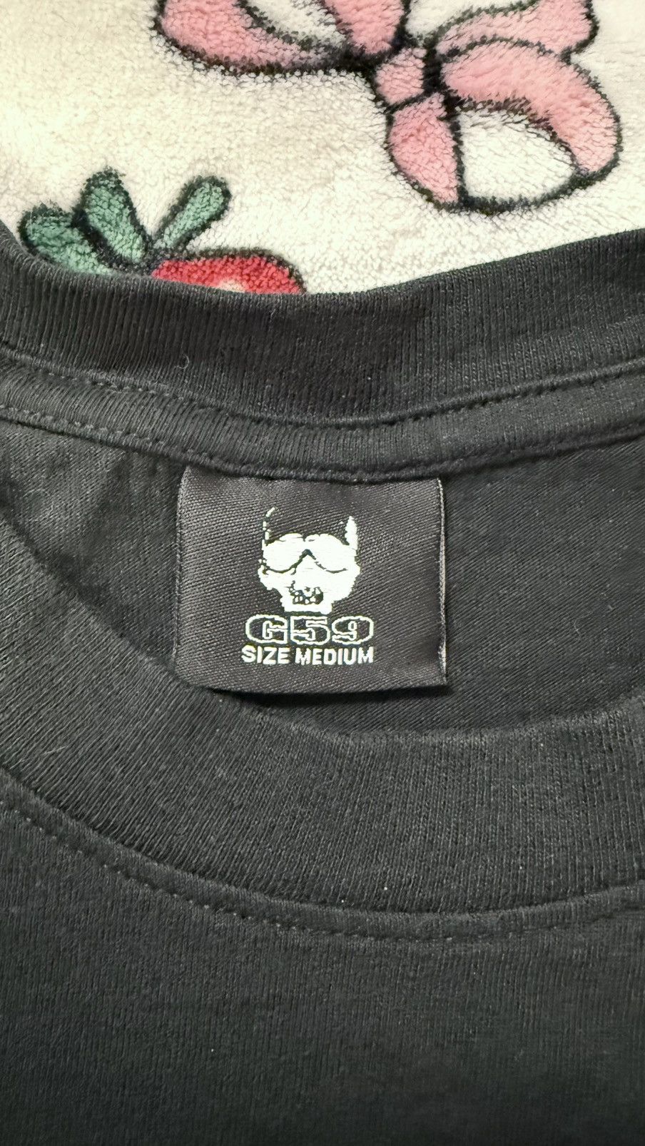 G59 Records 2% Tee (Vintage Black) Size US M / EU 48-50 / 2 - 3 Thumbnail