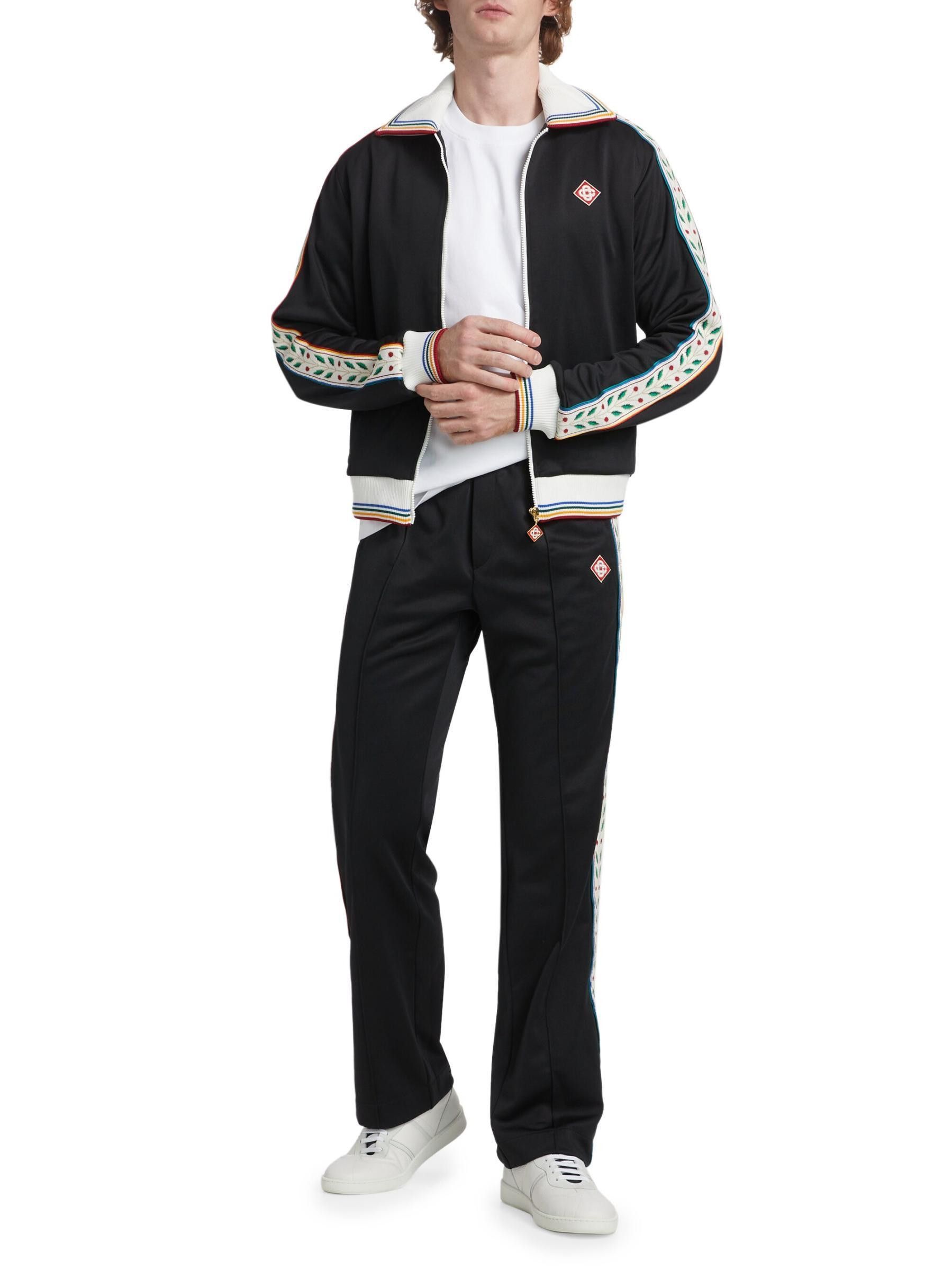 Casablanca os11x0725 Laurel Track Jacket in Multicolor Size US M / EU 48-50 / 2 - 7 Thumbnail