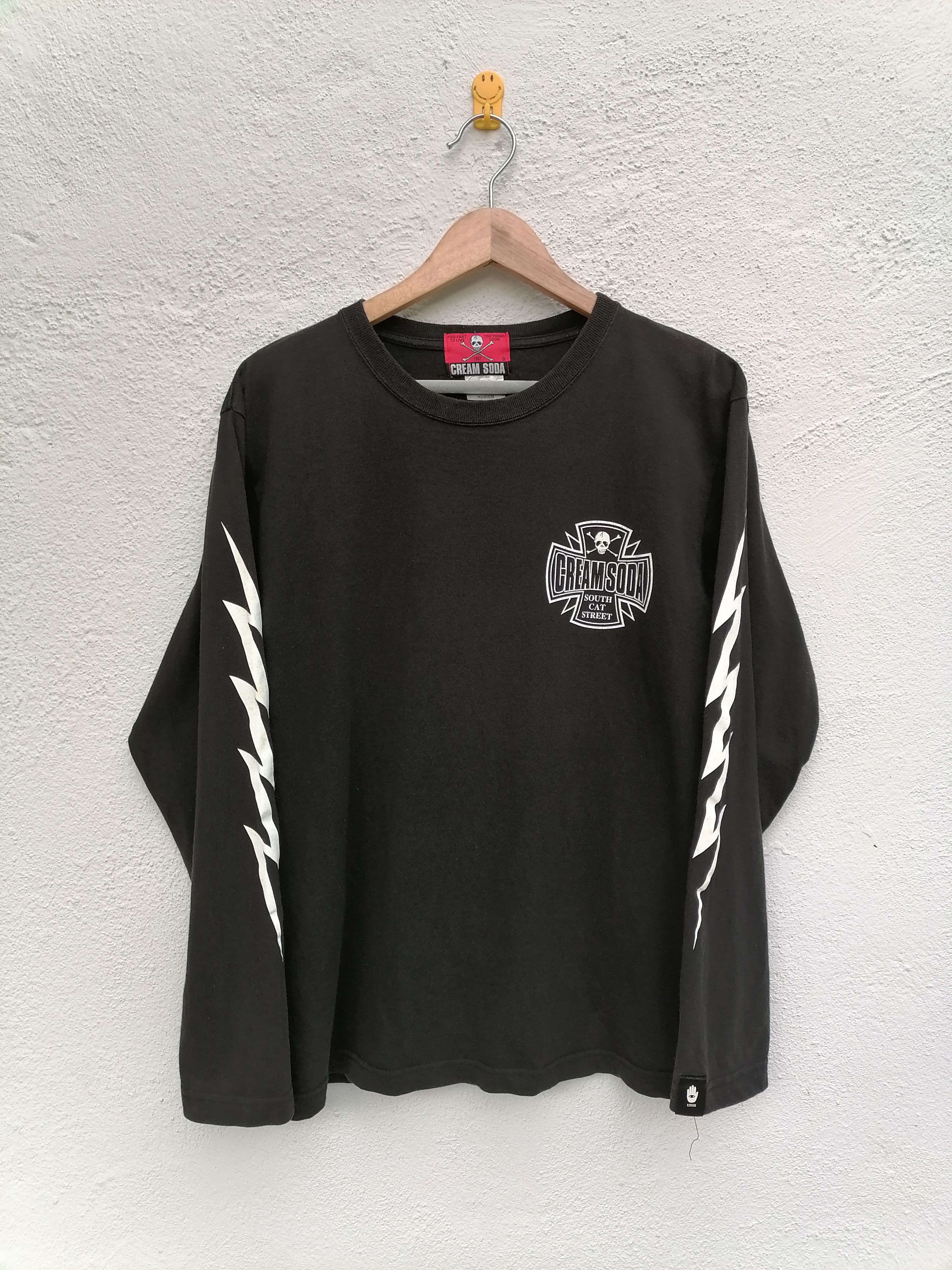 Hysteric Glamour × If Six Was Nine × Japanese Brand Cream Soda 45Th Anniversary Flash Long Sleeve T-shirt Size US M / EU 48-50 / 2 - 3 Thumbnail