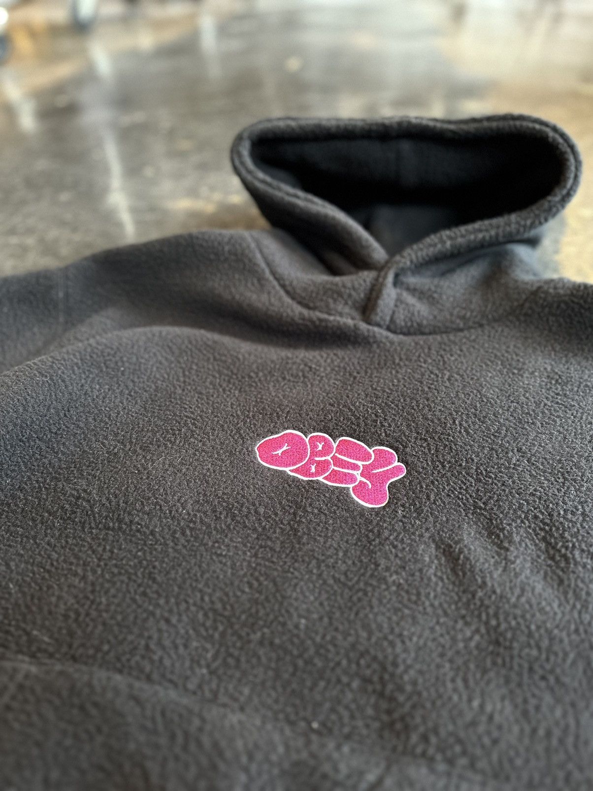 Obey OBEY Polar Fleece Hoodie XL Size US XL / EU 56 / 4 - 2 Thumbnail