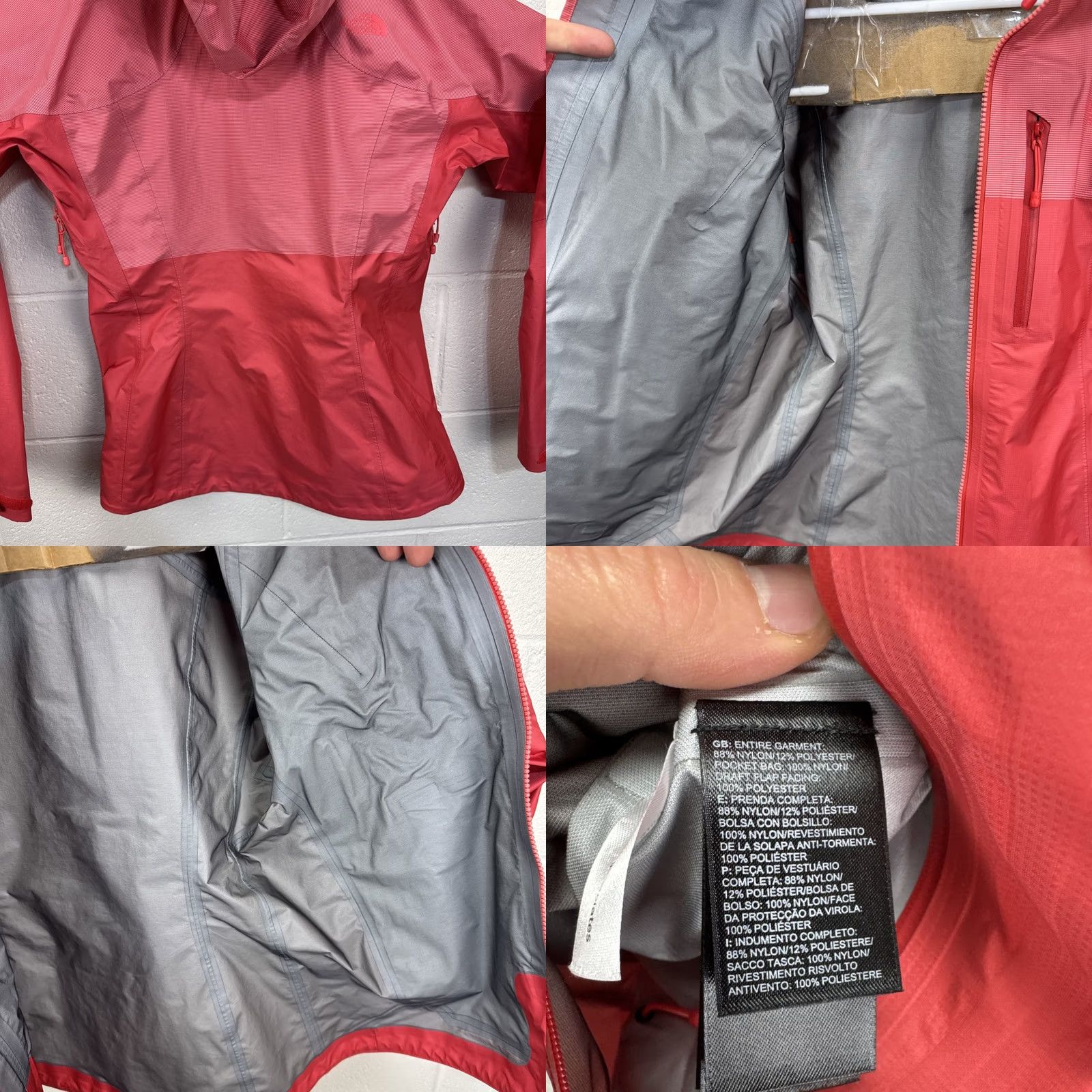 The North Face The North Face Jacket Women’s Small Pink Gore-Tex Shell Zip Size S / US 4 / IT 40 - 10 Thumbnail