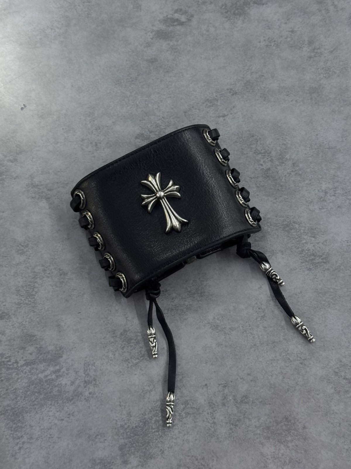 Chrome Hearts Chrome hearts leather bracelet Size ONE SIZE - 1 Thumbnail