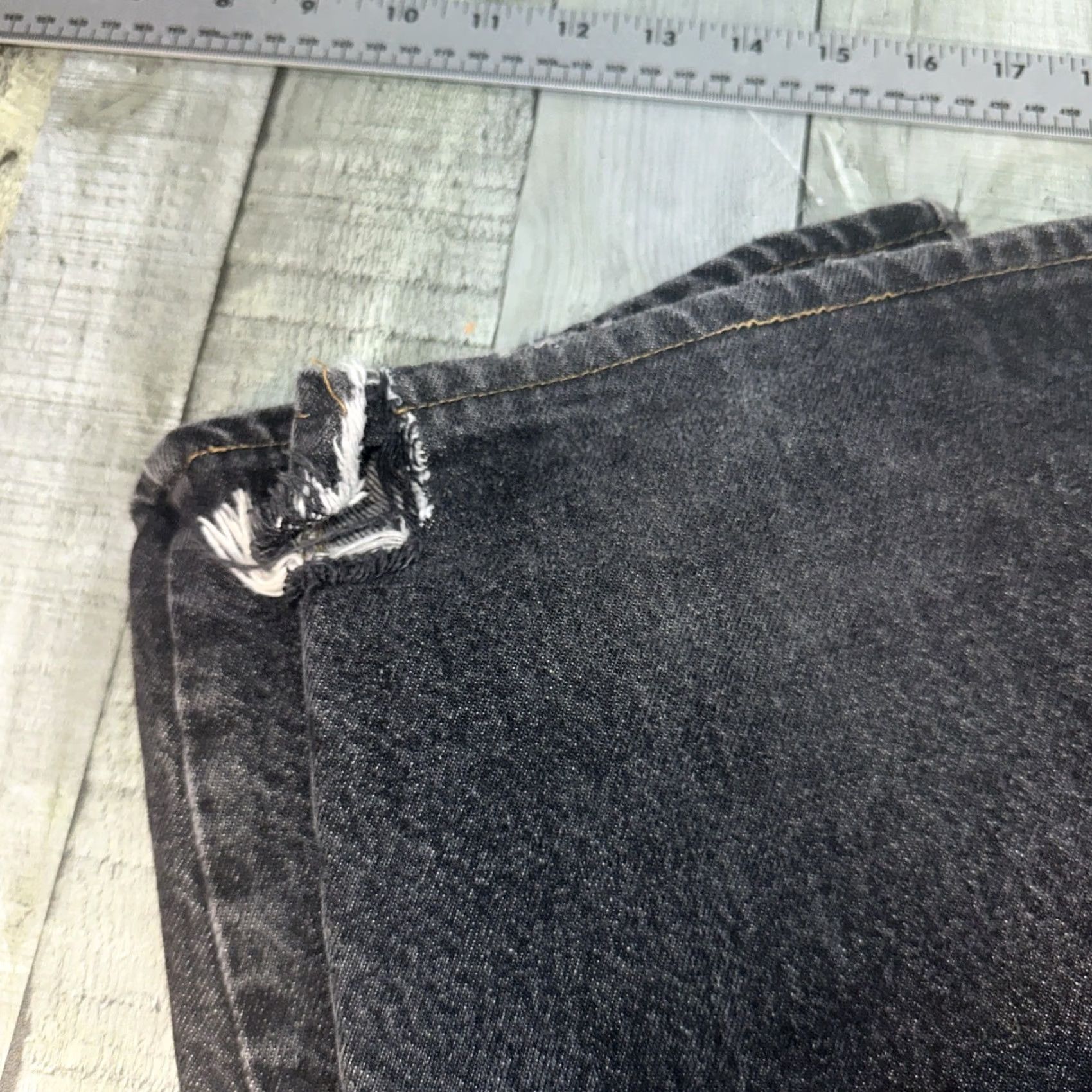 Avirex VINTAGE Avirex Jeans Men 38 Blue Straight Baggy Faded Denim Hip Hop 38X28 Regular 90s Womens Men Size US 42 / EU 58 - 5 Thumbnail