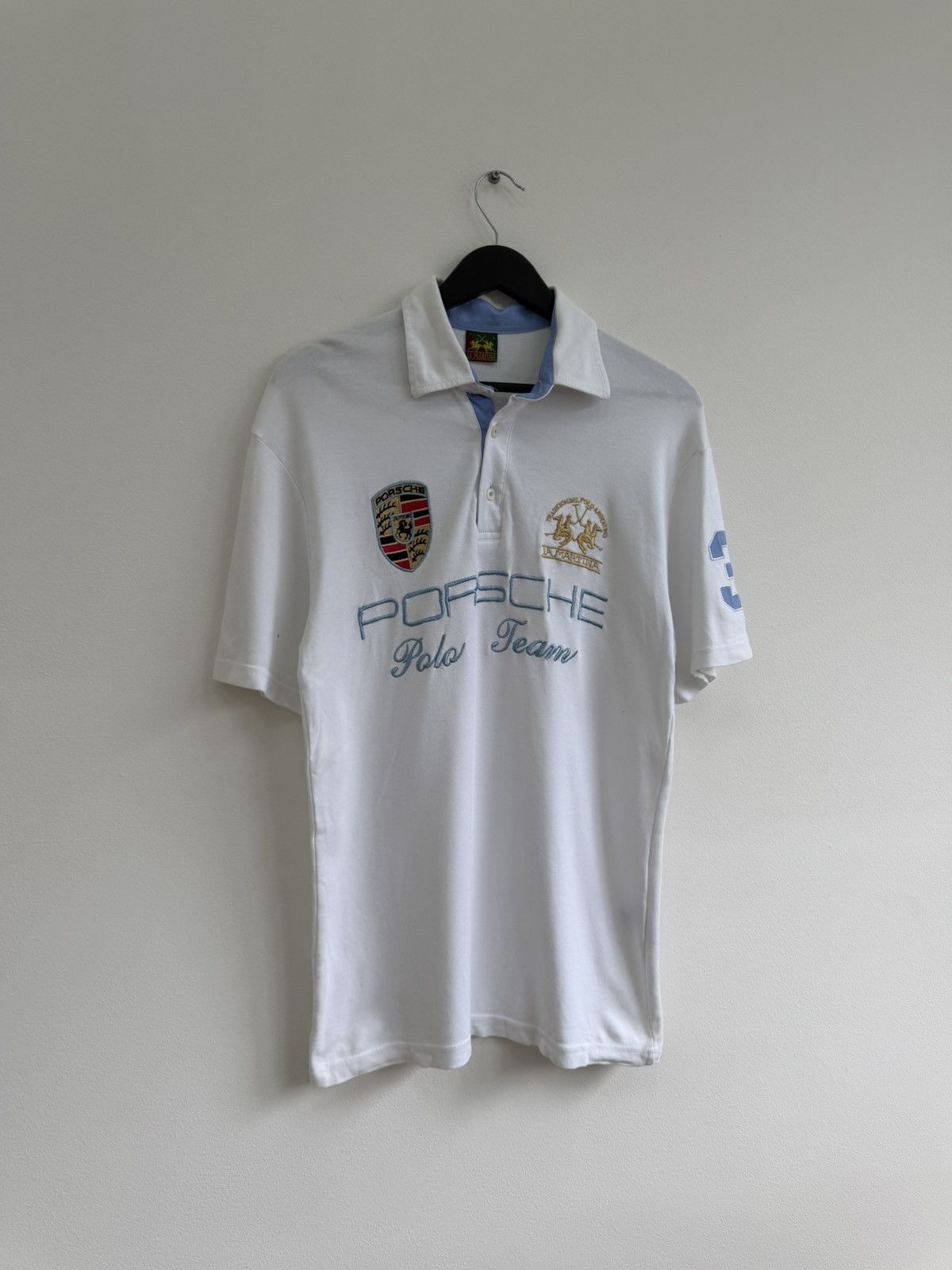 La Martina × Porsche Design La Martina Porsche Polo Team Y2K Hype Size US M / EU 48-50 / 2 - 2 Thumbnail