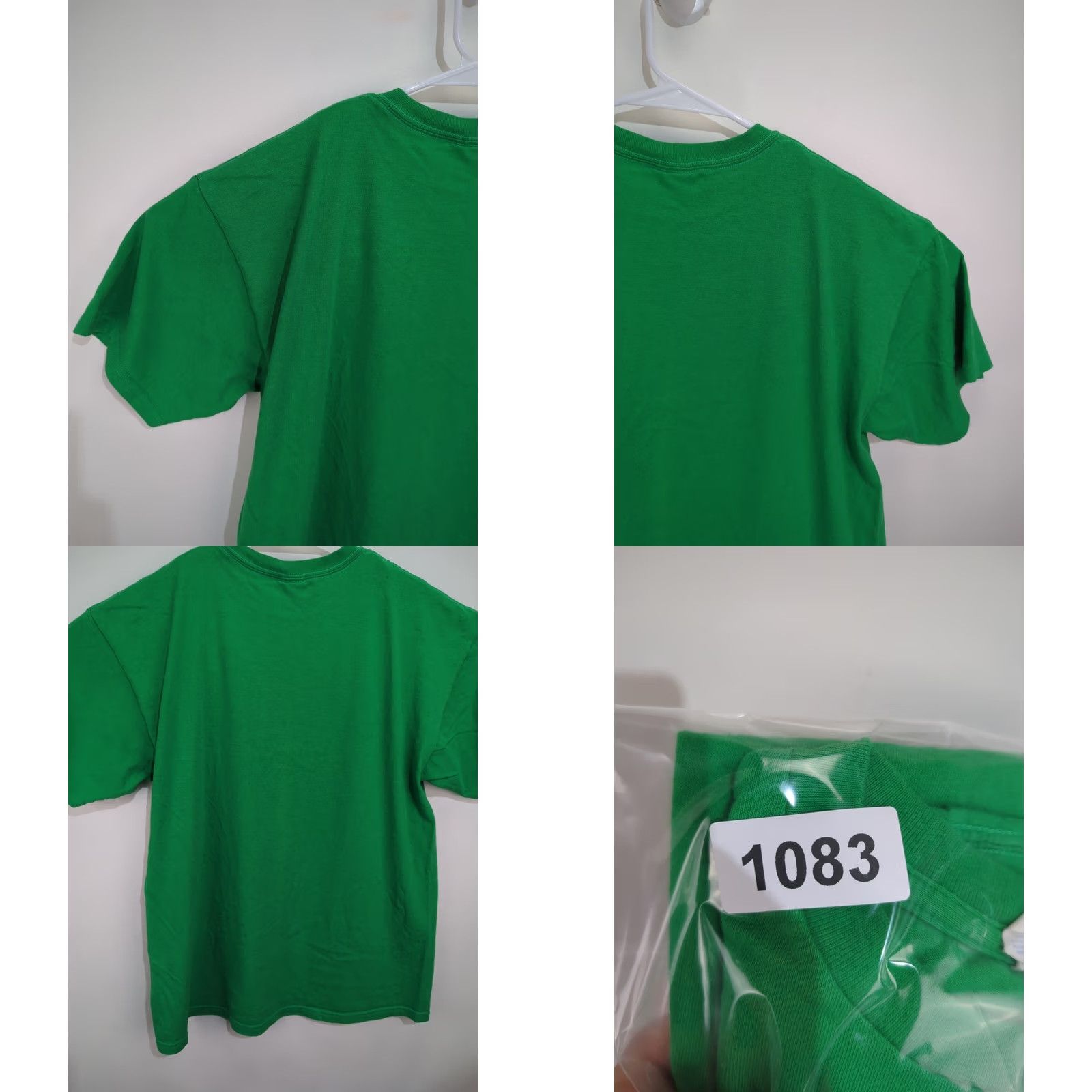Gildan VINTAGE Gildan Heavy Cotton Stewie Griffin Adult T-Shirt Large Green Crew Neck Logo Short Sleeve Family Guy 2000s Mens Size US L / EU 52-54 / 3 - 9 Thumbnail