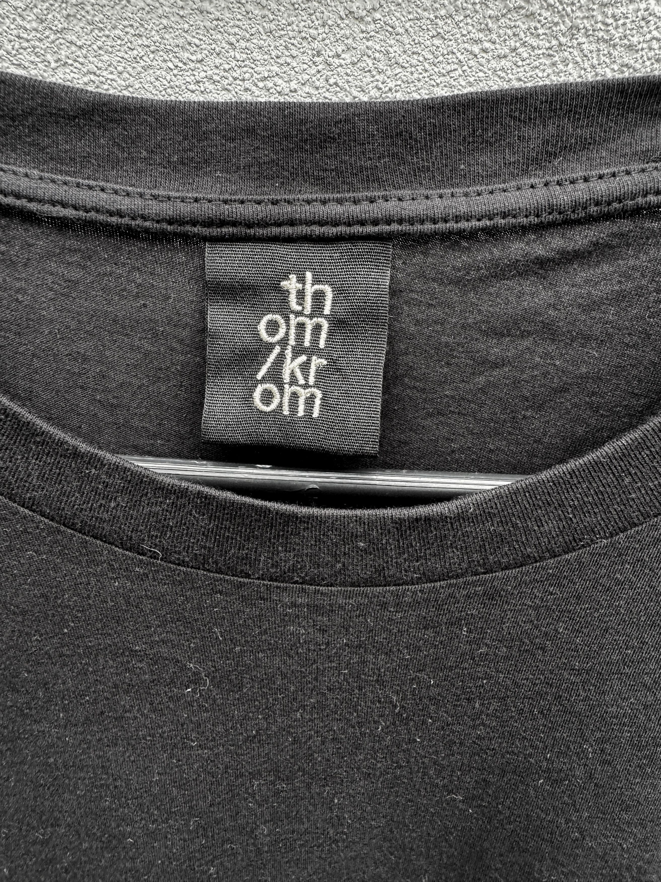 Thom Krom Thom Krom Black Tshirt XL Size US XL / EU 56 / 4 - 5 Thumbnail