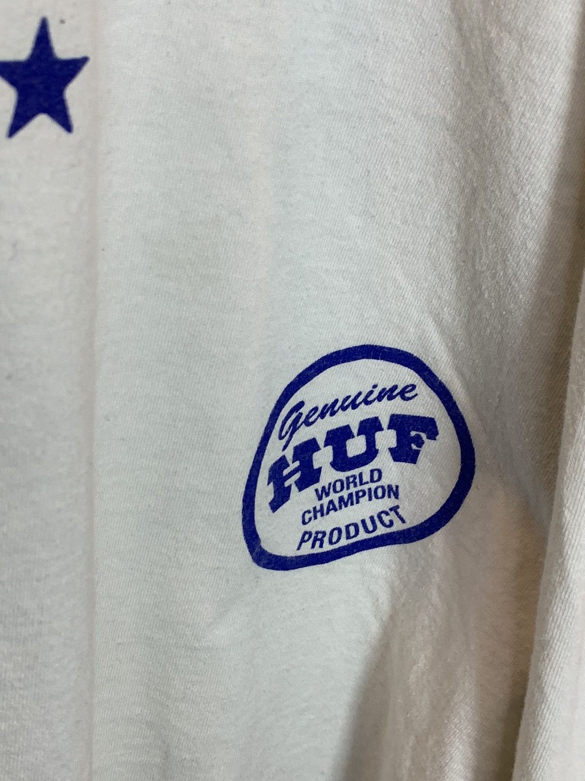 Huf RARE* Vintage HUF Factory Rider 20 Year Anniversary LS Shirt Size US XL / EU 56 / 4 - 5 Thumbnail