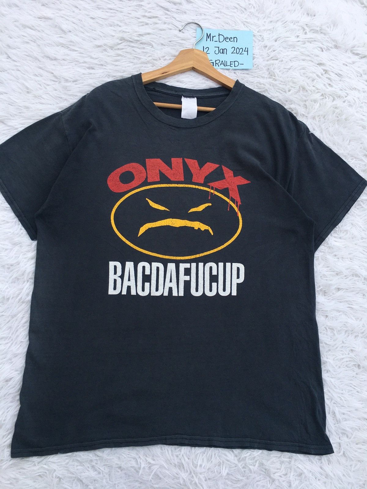 Rap Tees Vintage 90s ONYX Bacdafucup Rap Tee/ Hiphop Tshirt Size US L / EU 52-54 / 3 - 4 Thumbnail