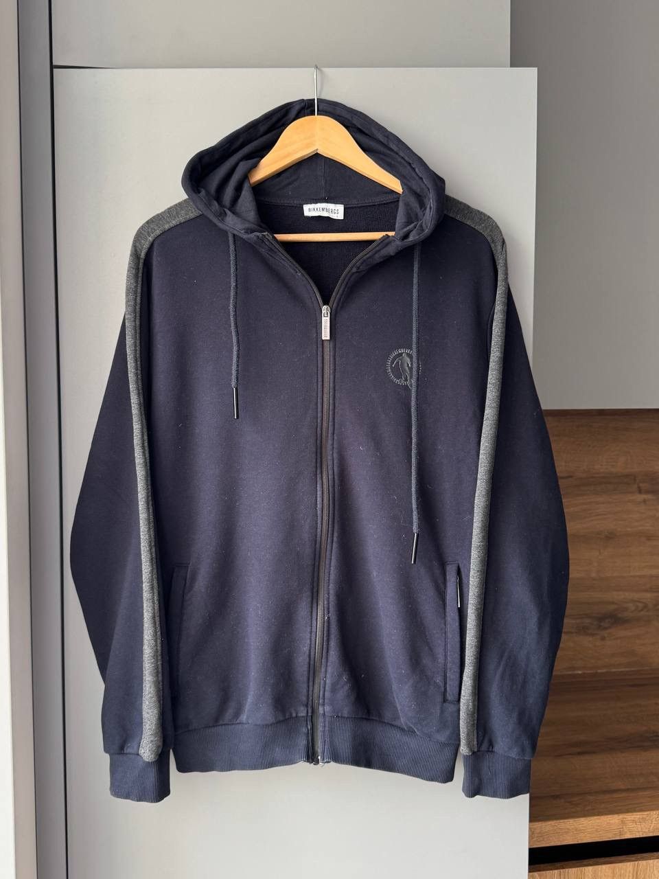 Dirk Bikkembergs × Vintage DIRK BIKKEMBERGS SPORT GREAT QUALITY VINTAGE ZIP SWEATSHIRT Size US L / EU 52-54 / 3 - 1 Thumbnail