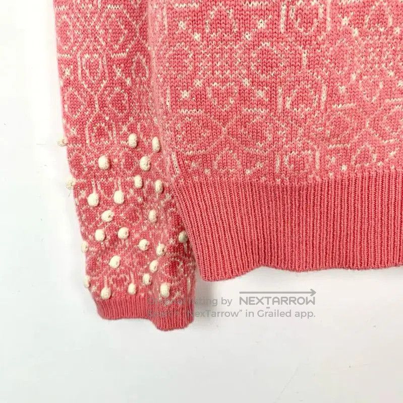 Chanel Chanel Pink Cashmere Women's Pullover Sweater . Size L / US 10 / IT 46 - 5 Thumbnail