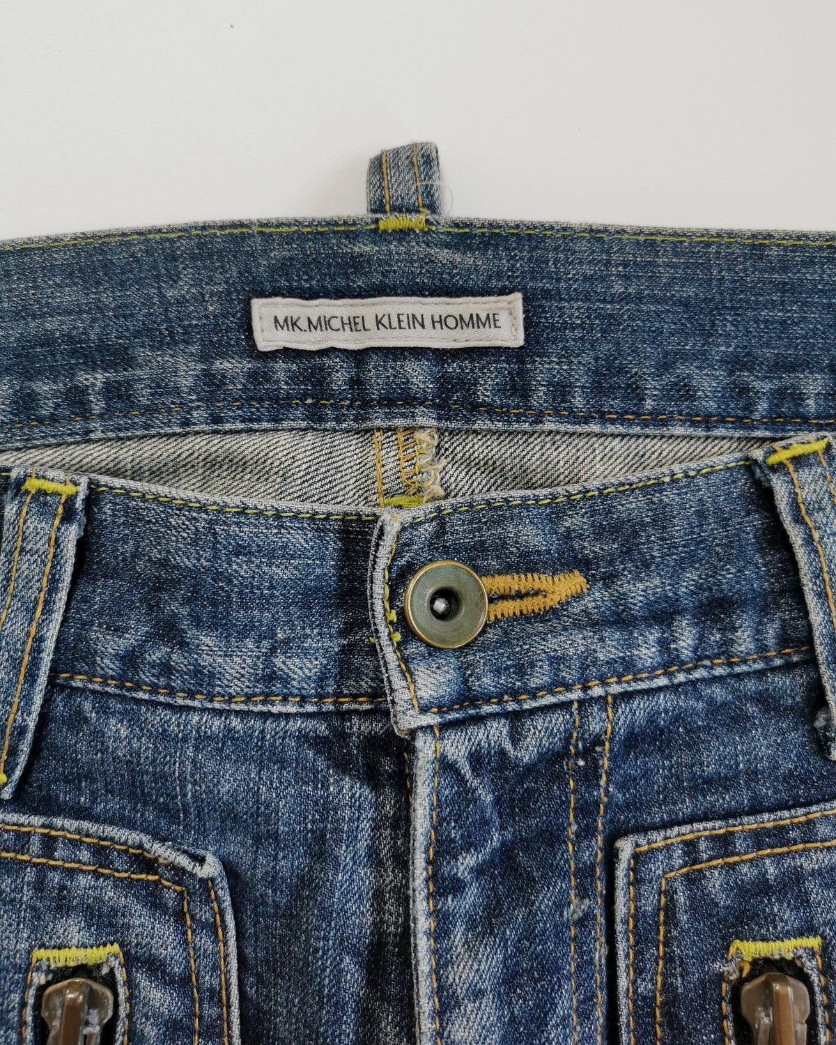 Michel Klein Multipocket Michel Klein Homme Japan Denim Jeans Size US 32 / EU 48 - 6 Thumbnail