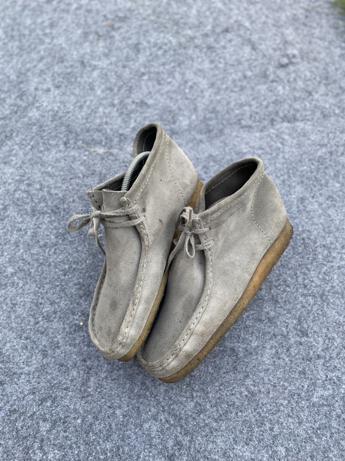 Clarks Clarks wallabee grey suede high Size US 9 / EU 42 - 1 Thumbnail