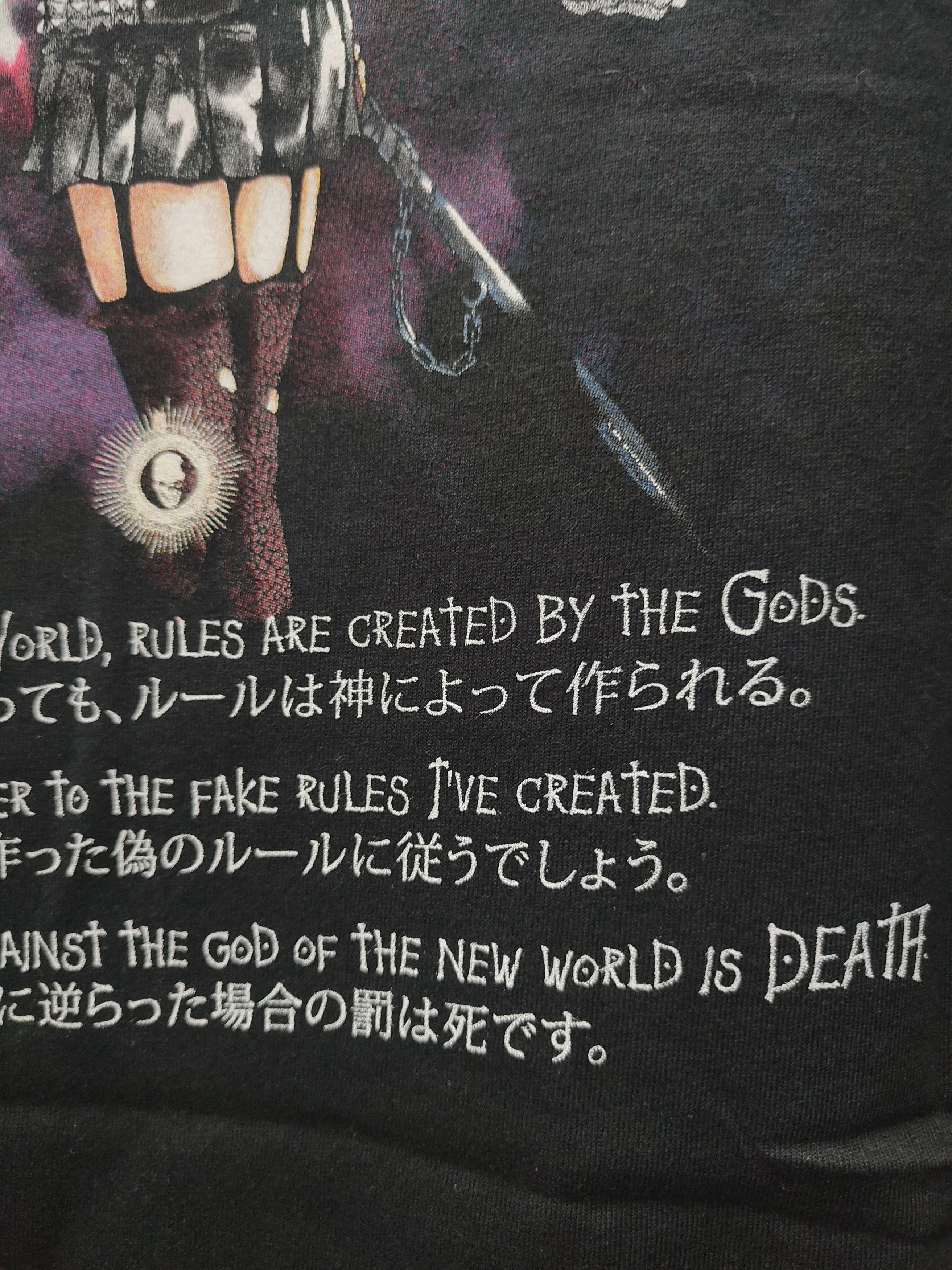 Anime Death Note "Yagami Light & Misa Amane" T-shirt Size US XL / EU 56 / 4 - 14 Thumbnail