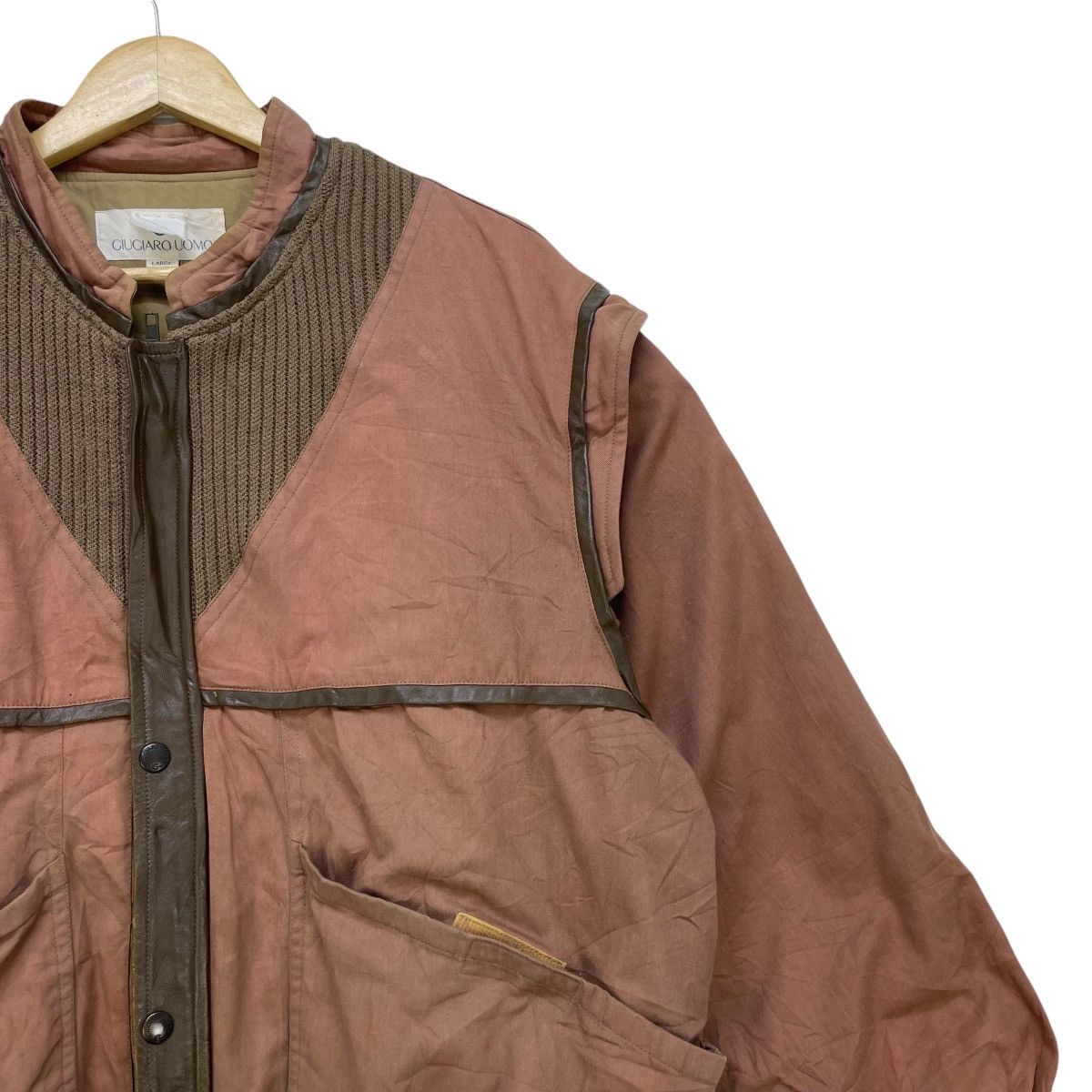 Japanese Brand 💥Vintage Italian Designer Giugiaro Uomo Bomber Jacket Size US M / EU 48-50 / 2 - 9 Thumbnail