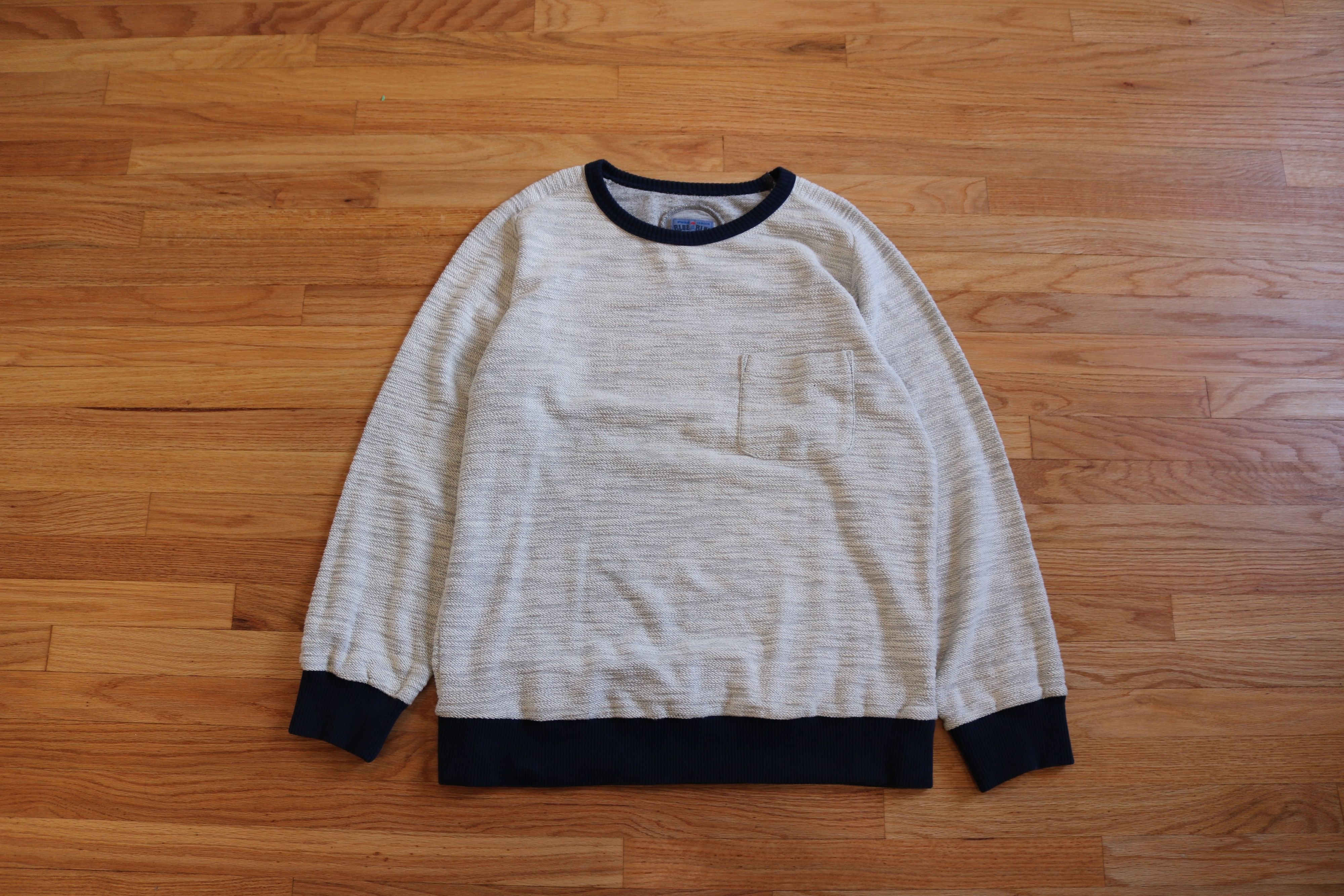 Blue Blue Japan × Indigo × Pure Blue Japan Blue Blue Japan Slubby Knit ...