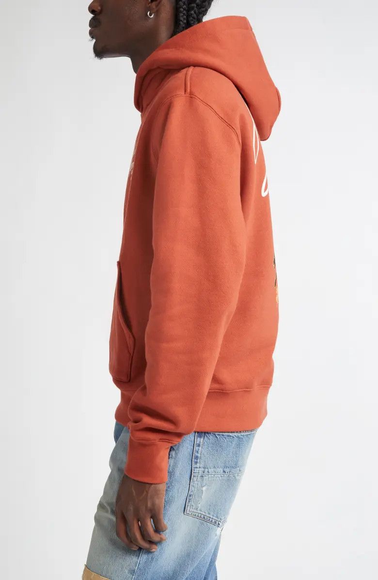 Amiri o1h1sh10525 Hollywood Hoodie in Orange Size US S / EU 44-46 / 1 - 2 Thumbnail