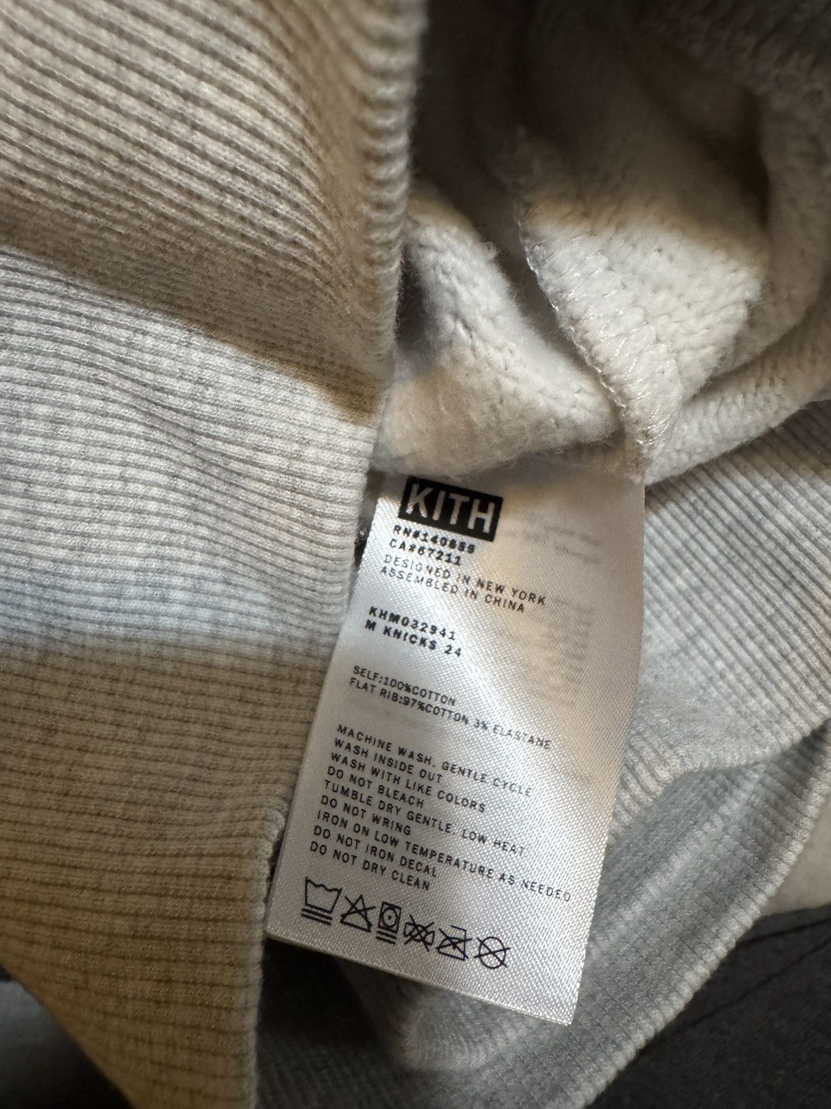 Kith × NBA Kith knicks showtime vintage nelson crewneck - grey Size US XXL / EU 58 / 5 - 5 Thumbnail