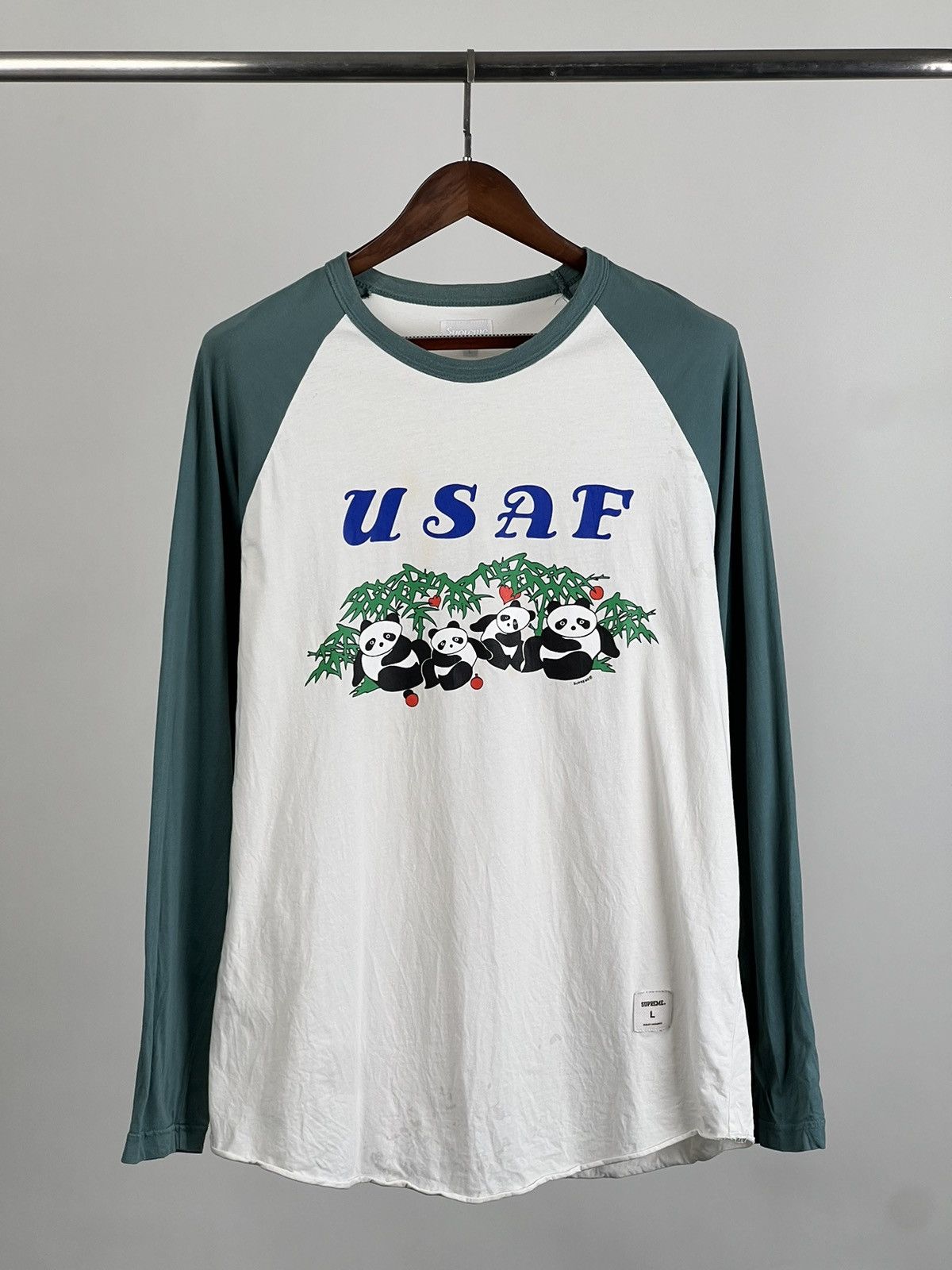 Supreme SUPREME LS panda tee L Size US L / EU 52-54 / 3 - 1 Thumbnail