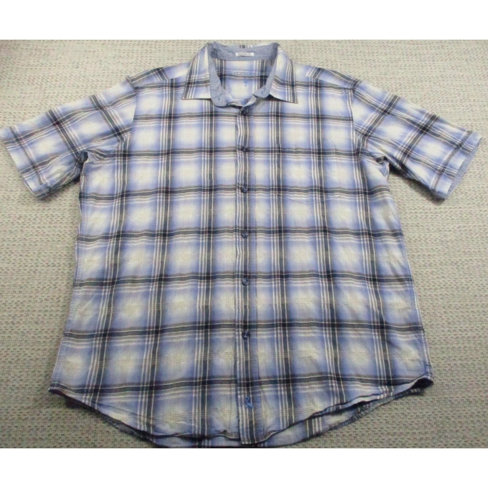 Tailorbyrd **Tailorbyrd Shirt Mens Large Blue Plaid Button-Up Classic Fit** User: Tailorbyrd Shirt Mens Large Blue Plaid Button-Up Classic Fit Size US L / EU 52-54 / 3 - 2 Thumbnail