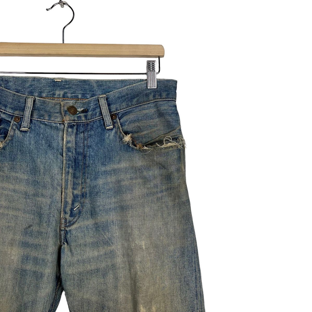 Levi's × Levi's Vintage Clothing 🔥 VINTAGE LEVIS BIG E REDLINE DISTRESSED DENIM Size US 32 / EU 48 - 5 Thumbnail