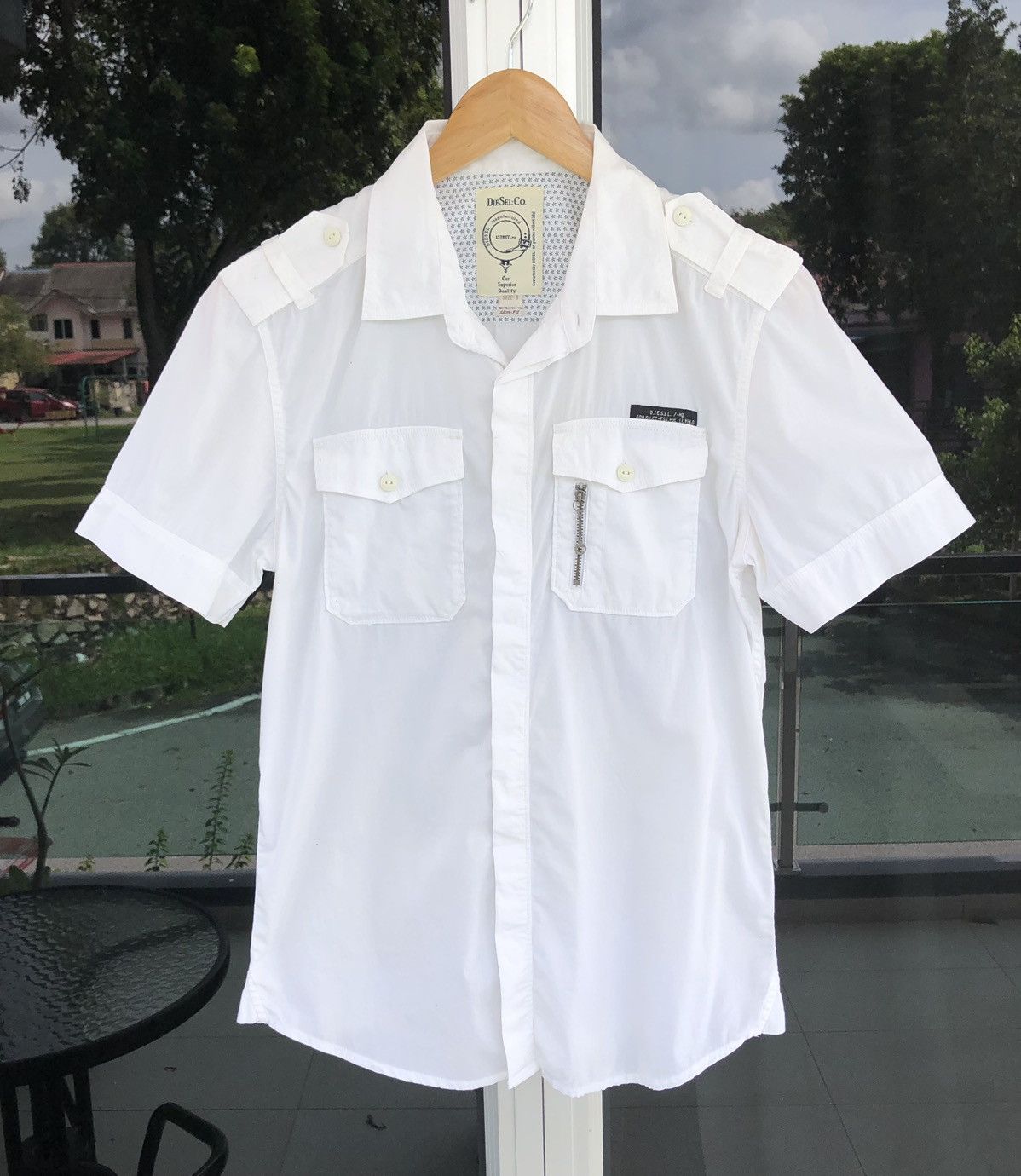 Diesel DIESEL-CO Slim Fits Short Sleeve Shirt Size US S / EU 44-46 / 1 - 2 Thumbnail