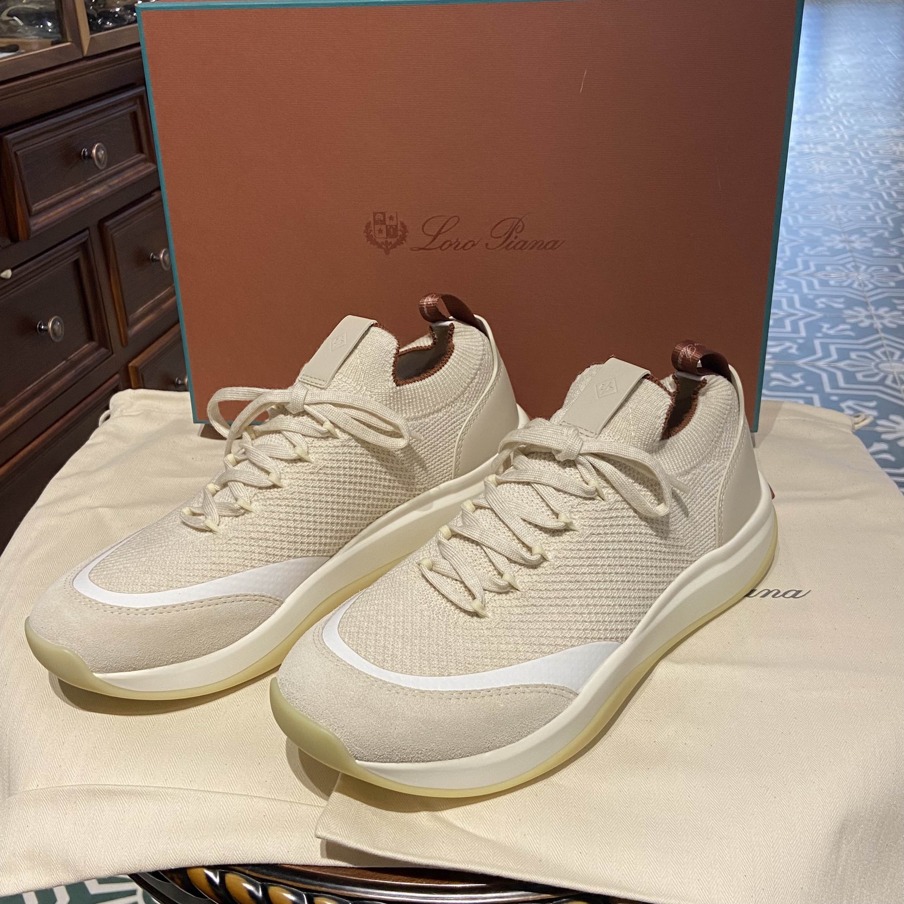 Loro Piana Loro Piana Walk Skye Sneakers Size 42 Size US 9 / EU 42 - 1 Thumbnail