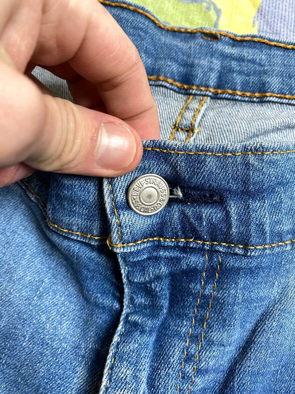 Jean × Levi's × Vintage Vintage Levis Jeans Distressed Denim Size US 38 / EU 54 - 17 Thumbnail