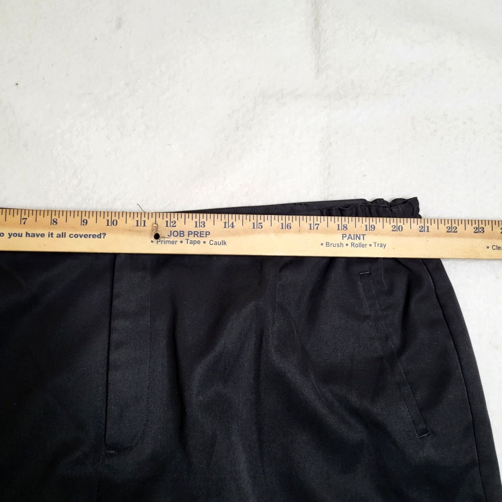 Jim Thompson NORM THOMPSON Pants Women's 22W Black Chino Casual Plus Size Modern Fit Regular Inseam 30 Vintage No Size 40" / US 18 - 2 Thumbnail