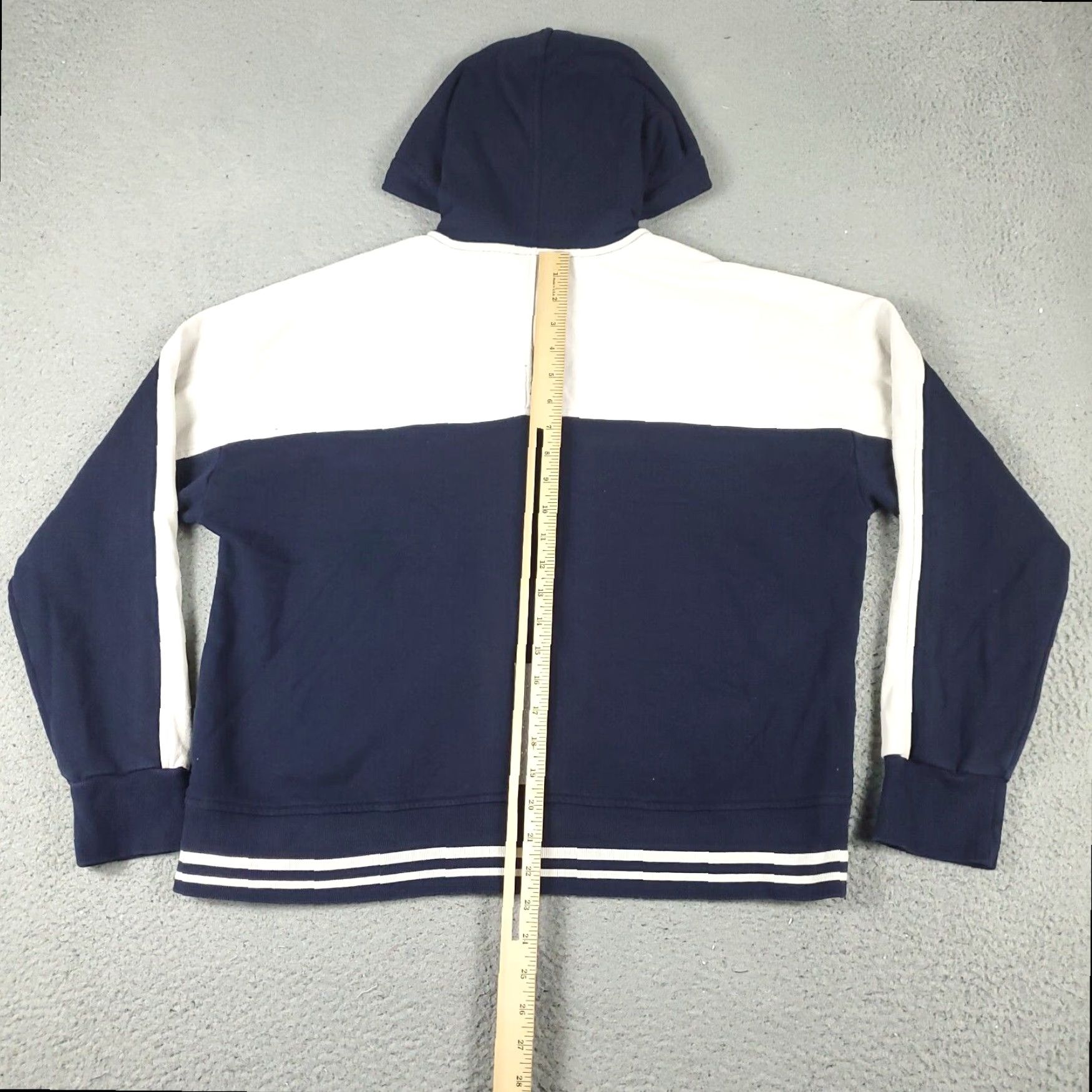 Ralph Lauren Ralph Lauren Blue Full Zip Up Hoodie Sweater Women's Large Size L / US 10 / IT 46 - 7 Thumbnail