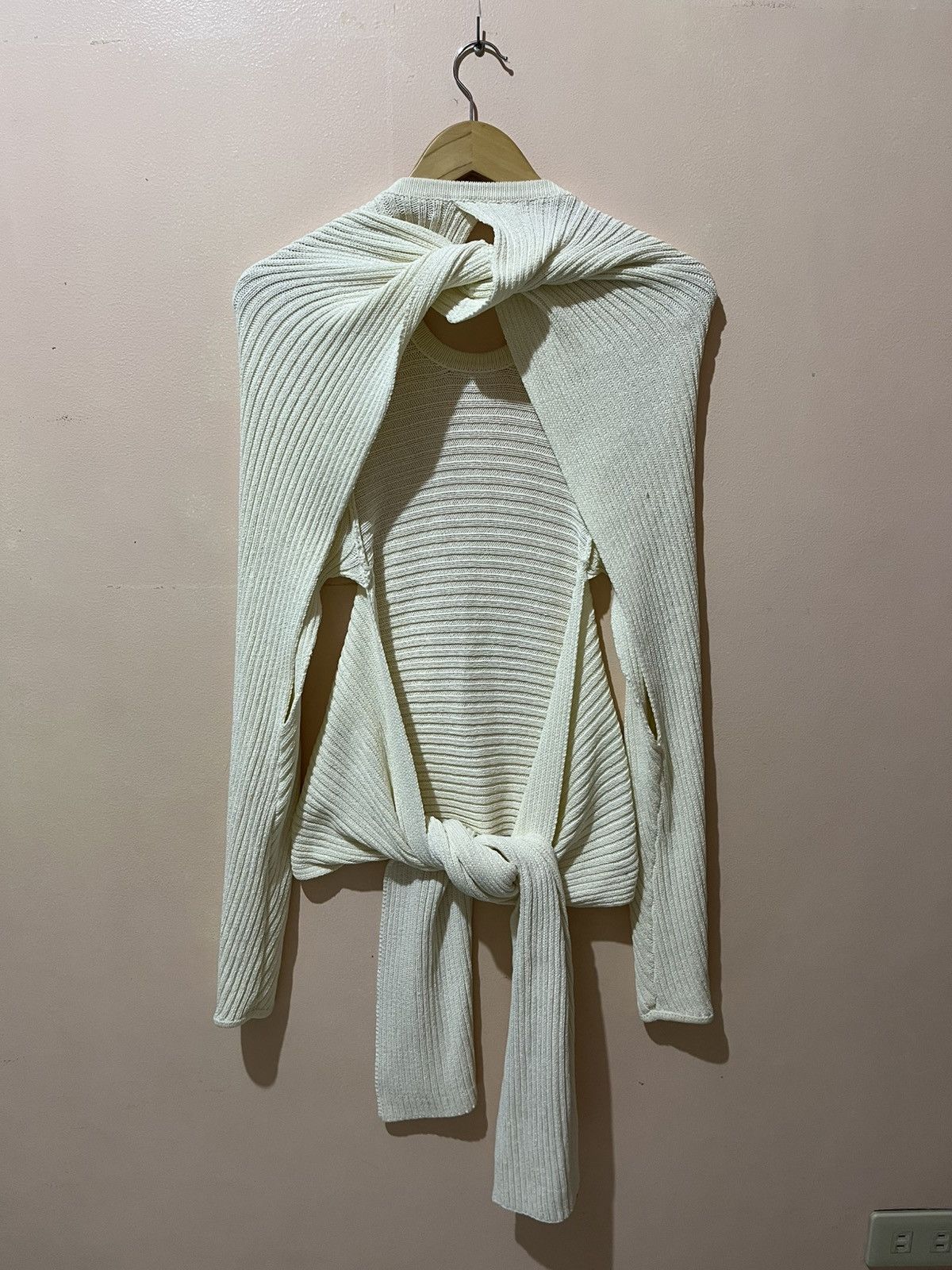 Dion Lee Dion Lee - Twisted - Open Back - Knit Sweater Size XS / US 0-2 / IT 36-38 - 12 Thumbnail