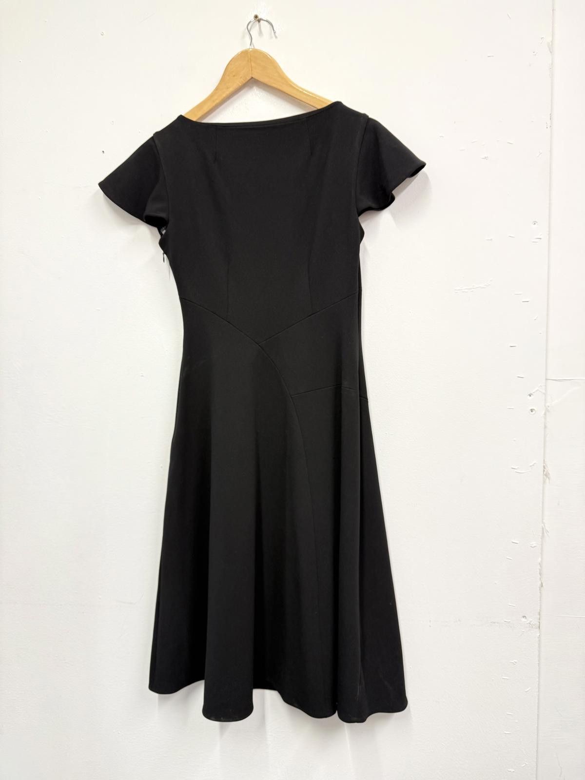 Calvin Klein Calvin Klein Black Midi Dress Size 4 Size XS / US 0-2 / IT 36-38 - 4 Thumbnail