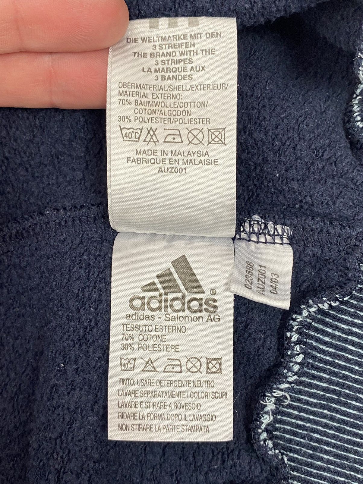Vintage 2000’s Vintage Adidas Arch Logo Boxy Sweatshirt Size US L / EU 52-54 / 3 - 9 Thumbnail