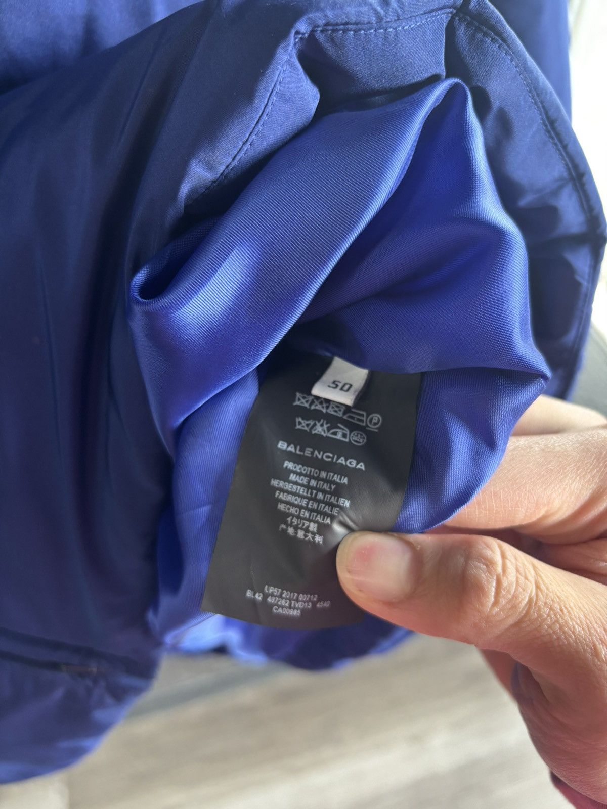 Balenciaga Balenciaga Political Campaign Windbreaker Puffer Jacket Size US XL / EU 56 / 4 - 6 Thumbnail