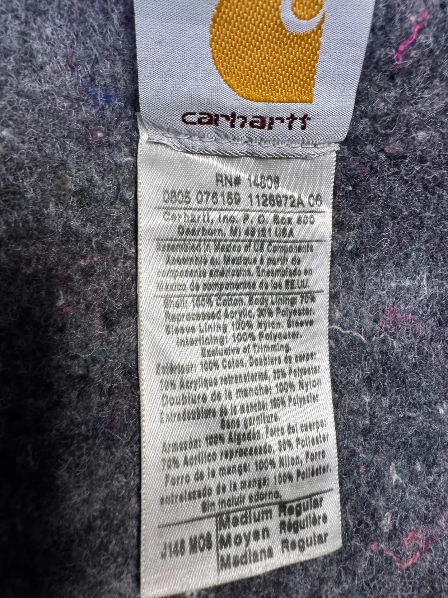 Carhartt Vintage Carhartt J146 Detroit Jacket MOS Green M USA 05 Size US M / EU 48-50 / 2 - 9 Thumbnail
