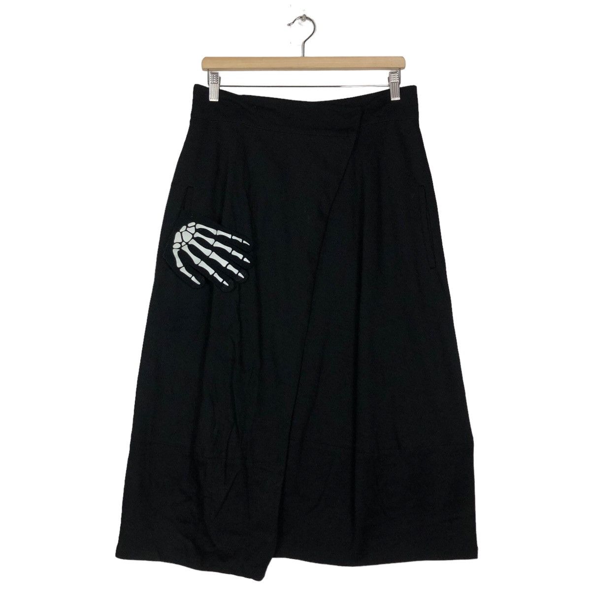Yohji Yamamoto 🔥90s LONG SKIRT AVANTGARDE MASAHIRO MIYAZAKI YOHJI YAMAMOTO Size 32" / US 10 / IT 46 - 2 Thumbnail