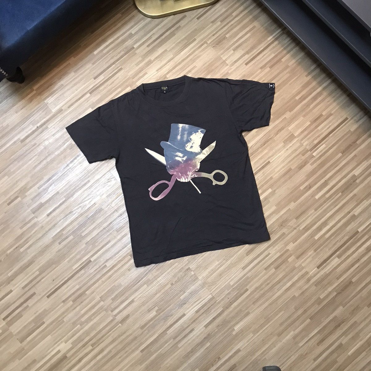 Designer × Paul Smith PAUL SMITH JEANS COLLECTION SKULL RARE TEE Size US L / EU 52-54 / 3 - 1 Thumbnail